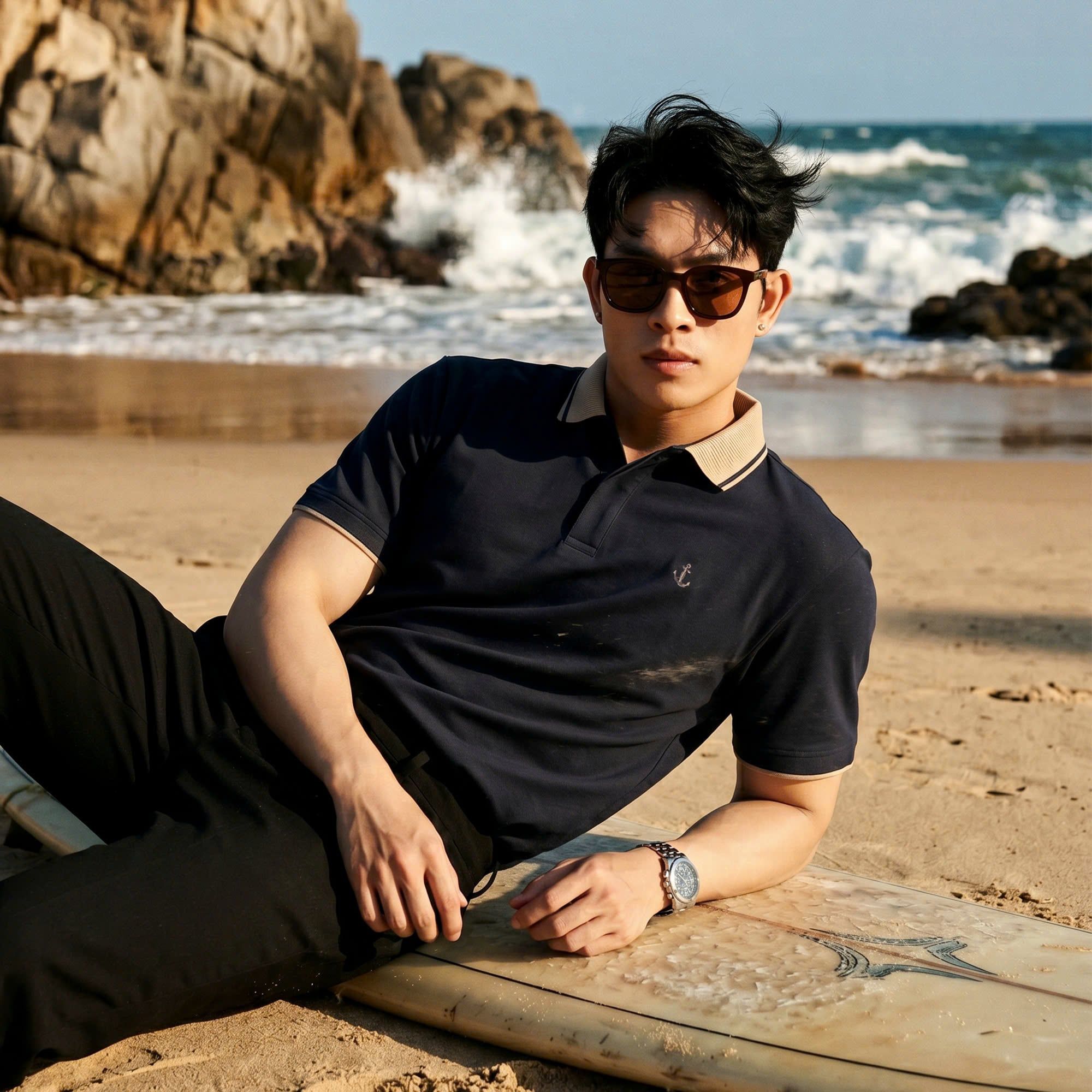  Áo Polo Nam - Osl Pure Polo - 33074 - Big Size Upto 5XL 