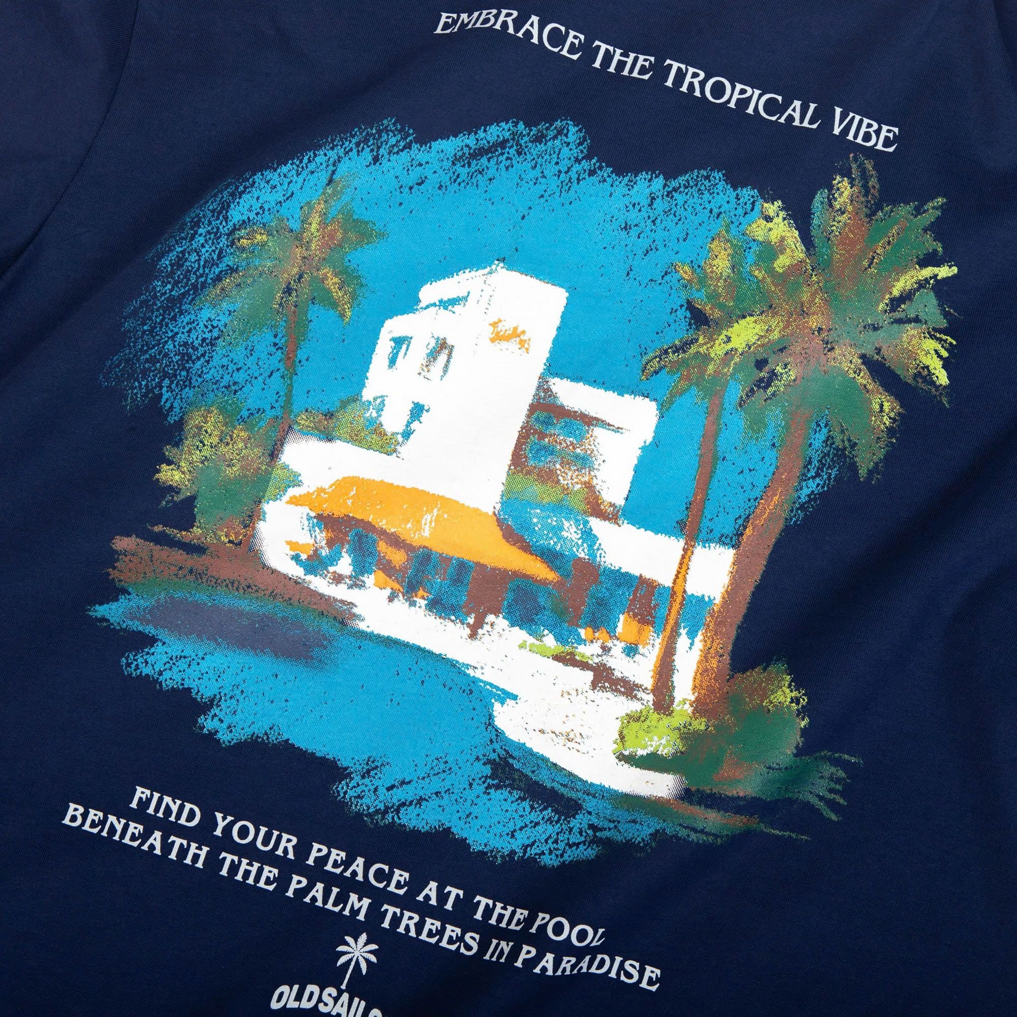  Áo Thun Nam Osl Vacation Paradise Tee - 88696 - Big Size Upto 5XL 