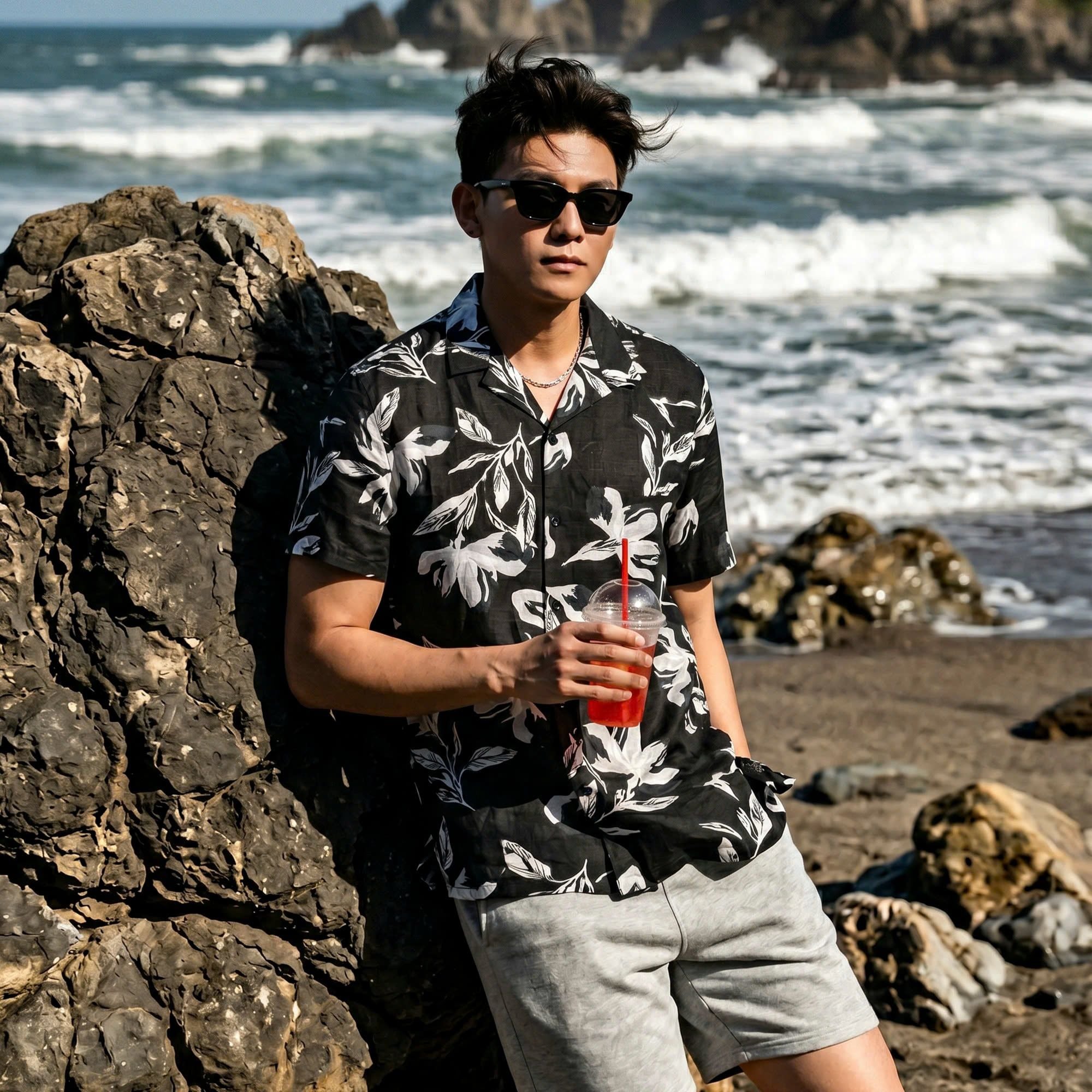  Áo Sơ Mi Nam Cuban Flore Old Sailor - SMBL 88650 - Big Size Upto 5XL 