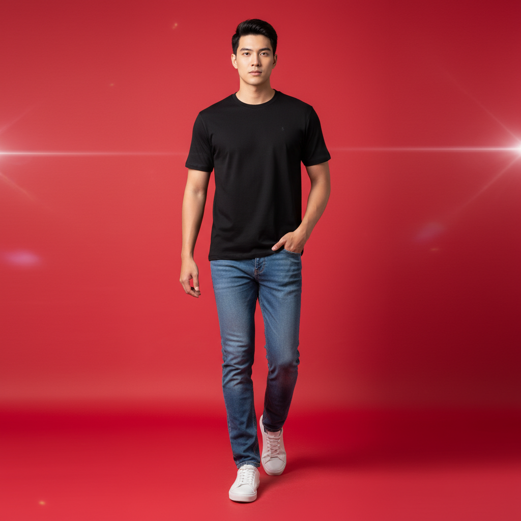  Áo Thun Nam Osl Classic Tee - 33063 - Big Size Upto 140KG 