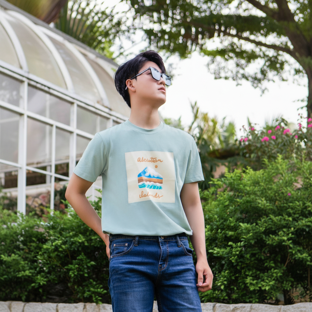  Áo Thun Nam Aleutian Island Old Sailor - ATVT88533 - Big Size Upto 5XL 