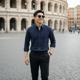  Áo Sơ Mi Nam Osl Mango Long Shirt - SMNA88574 - Bigsize Upto 140KG 