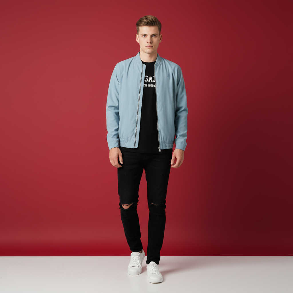  Áo Khoác Bomber Vải Da Lộn Old Sailor - AKXX 11084 - Big size upto 4XL - 2023 