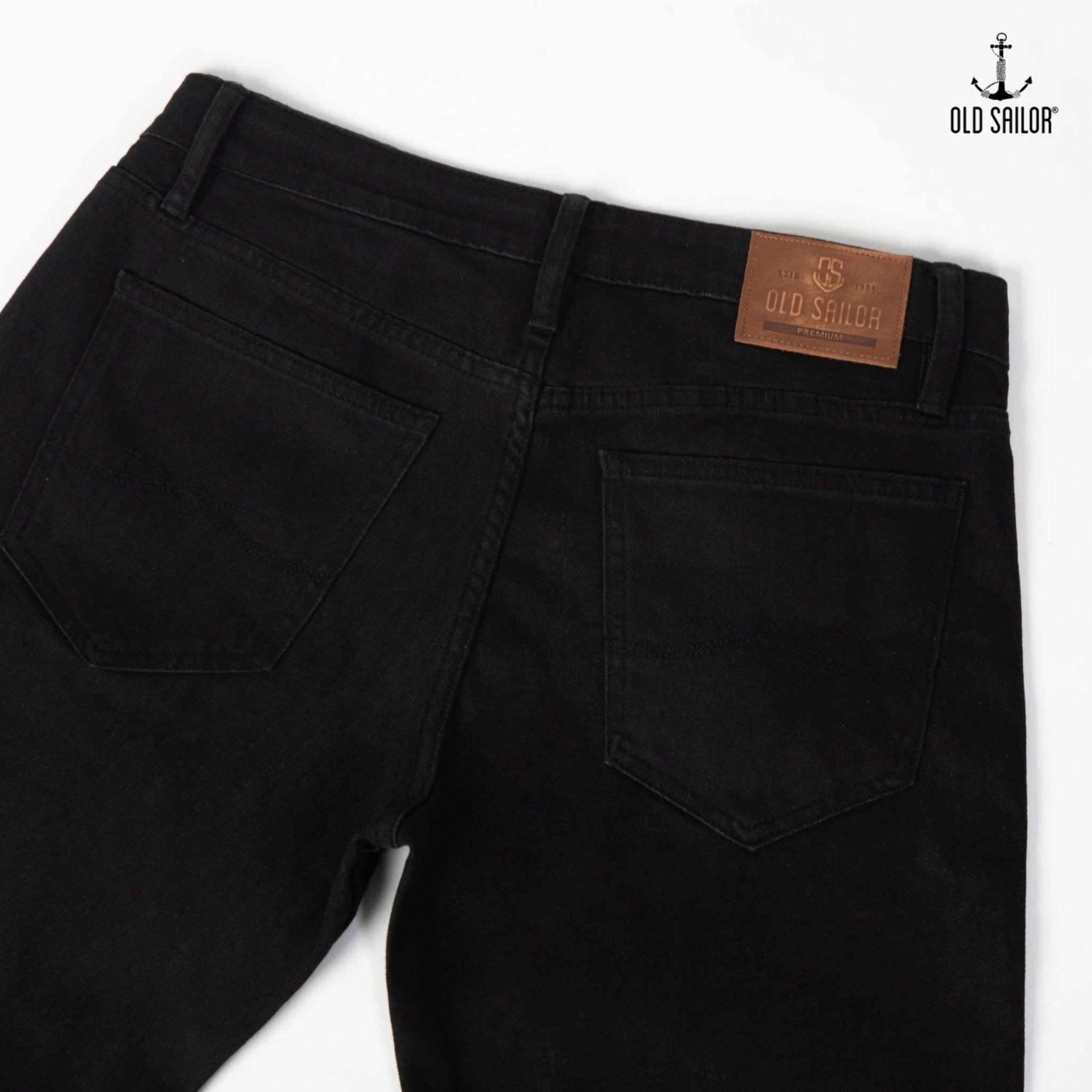  Quần Jeans - Iron Deep Black Premium Jeans - Form Straight - 7330 