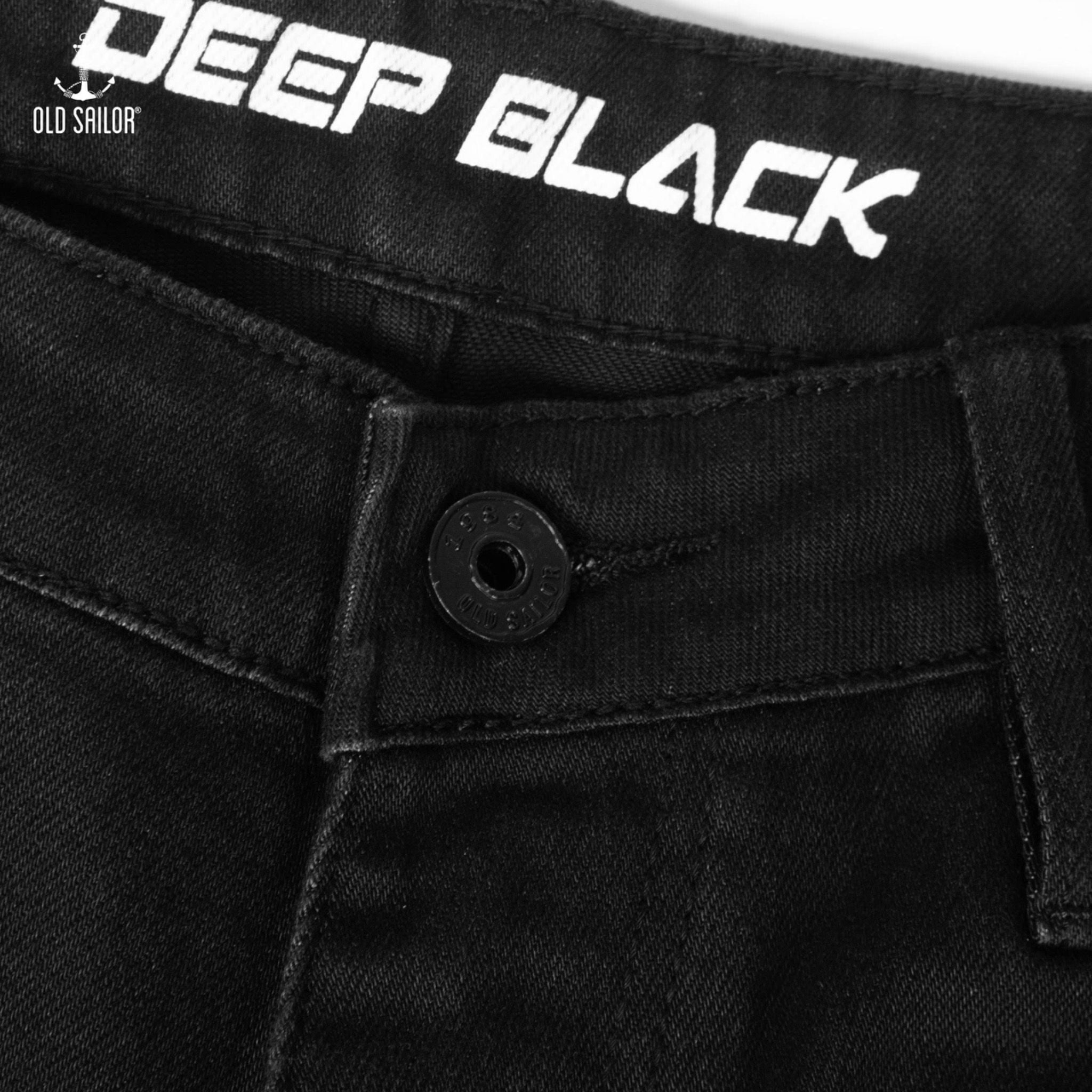  Quần Jeans Osl Deep Black 95cm Jeans - 7312 