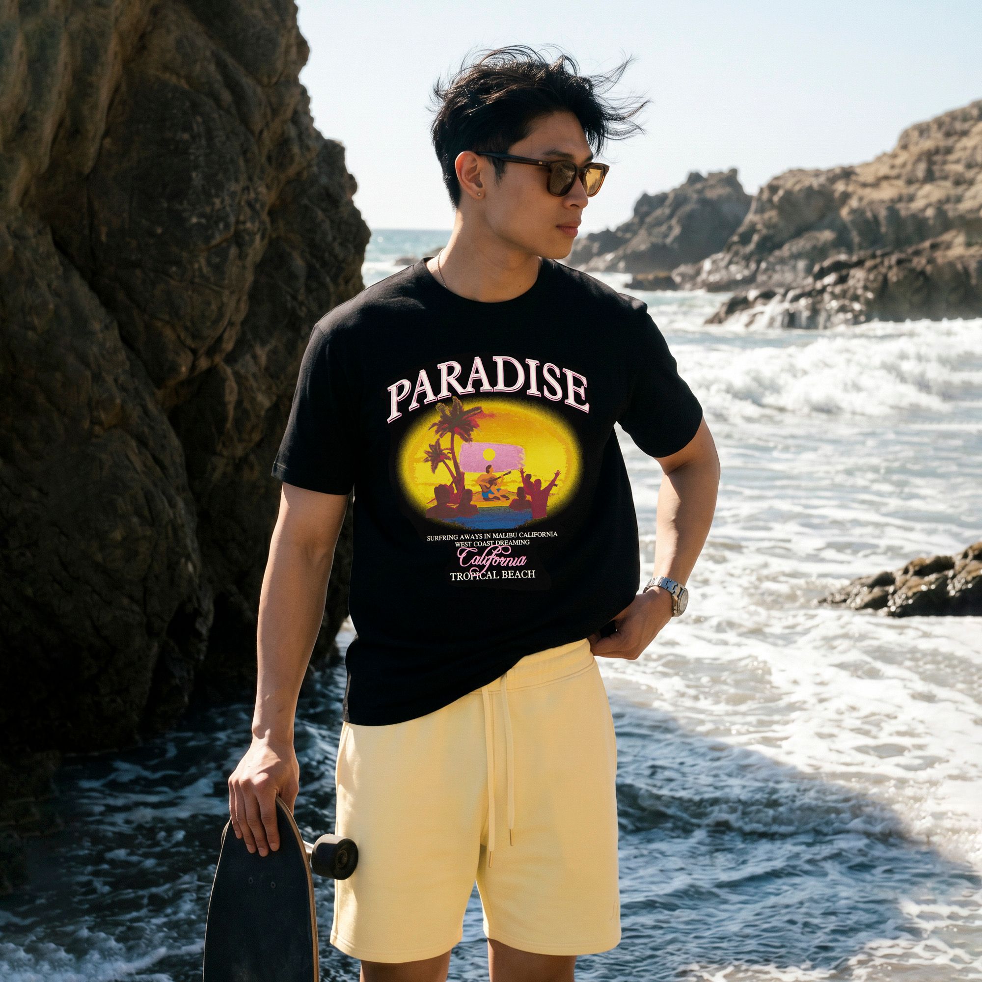  Quần short thun nam Old Sailor - SHBE88549 - Big Size upto 5XL 
