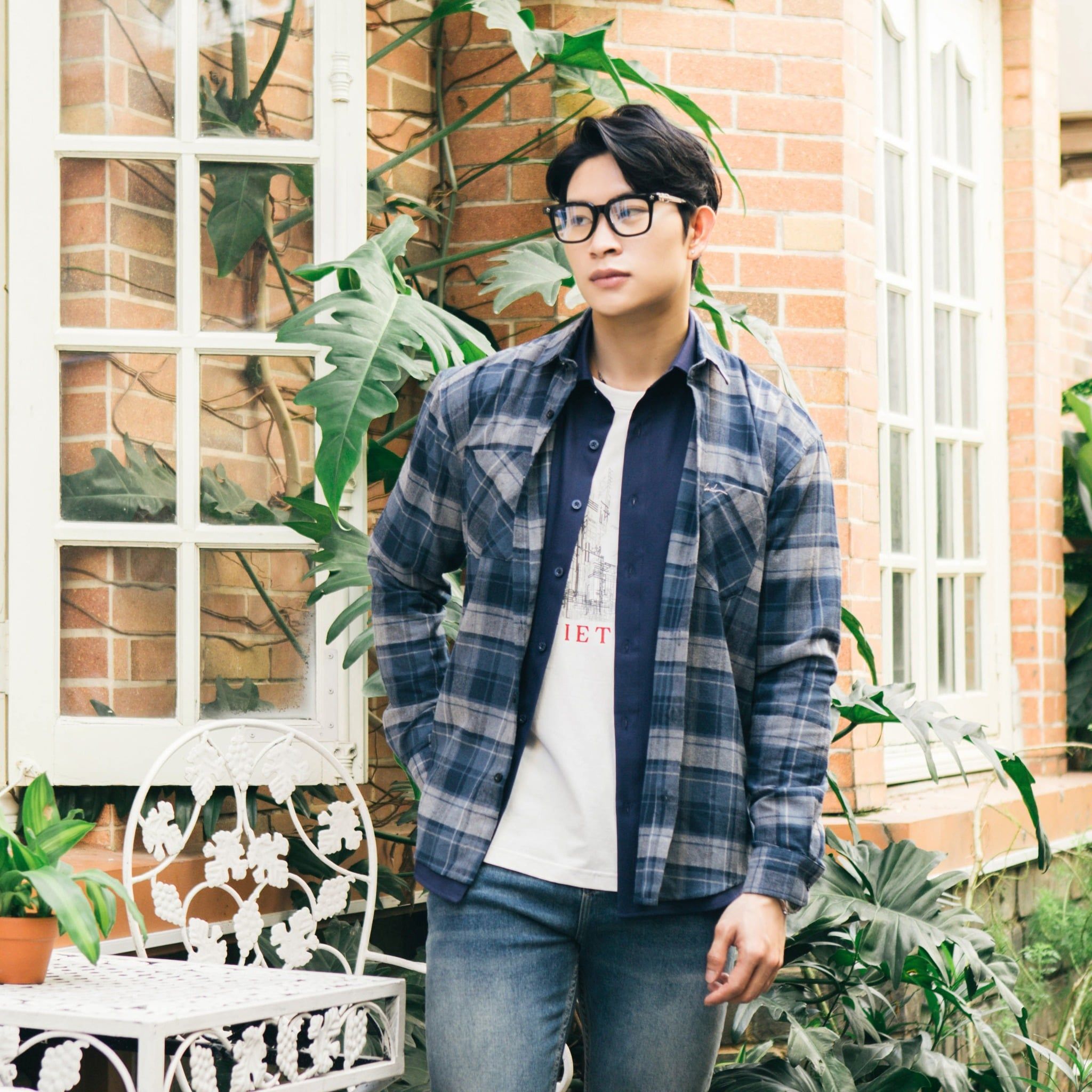  Áo Sơ Mi Osl Flannel Long Shirt - 88677 - Bigsize Upto 140KG 