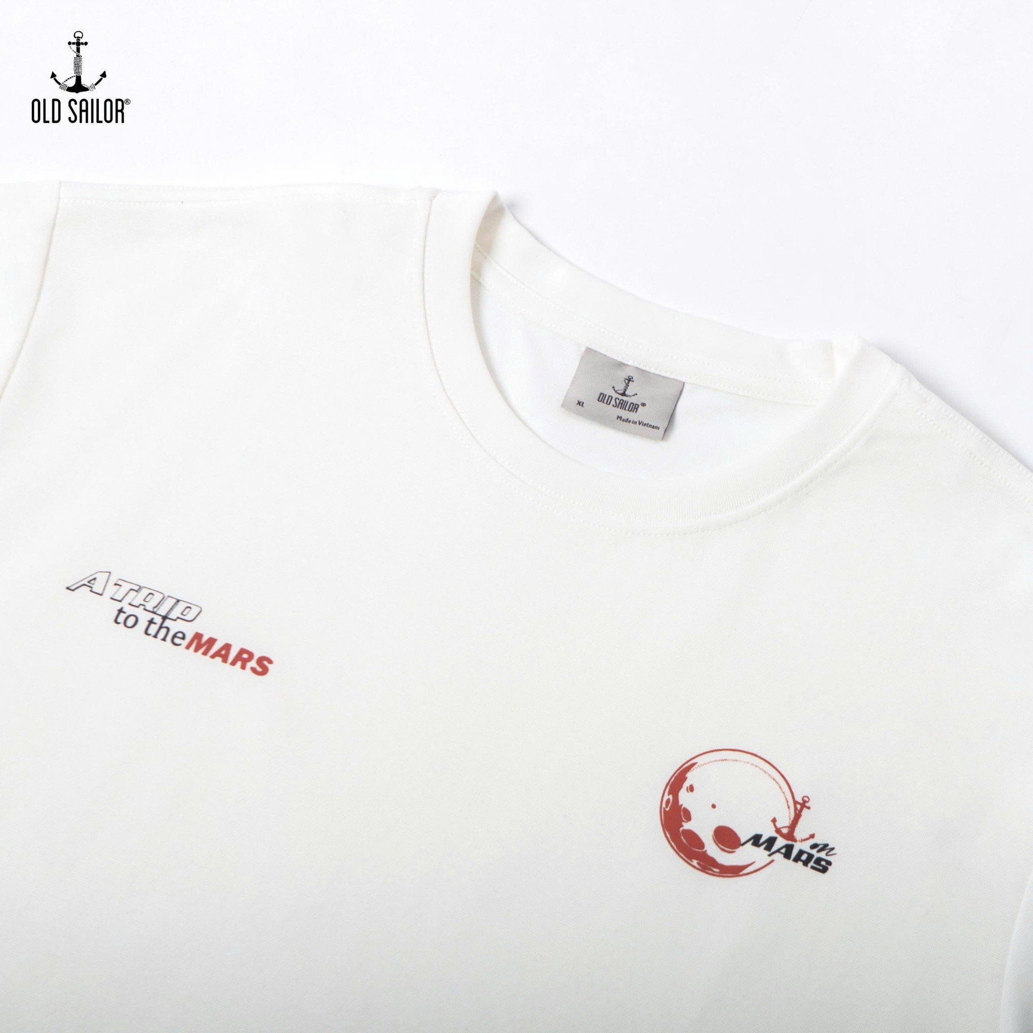  Áo Thun Nam Old Sailor Mars Travel Tee - 33054 - Big Size Upto 140kg 