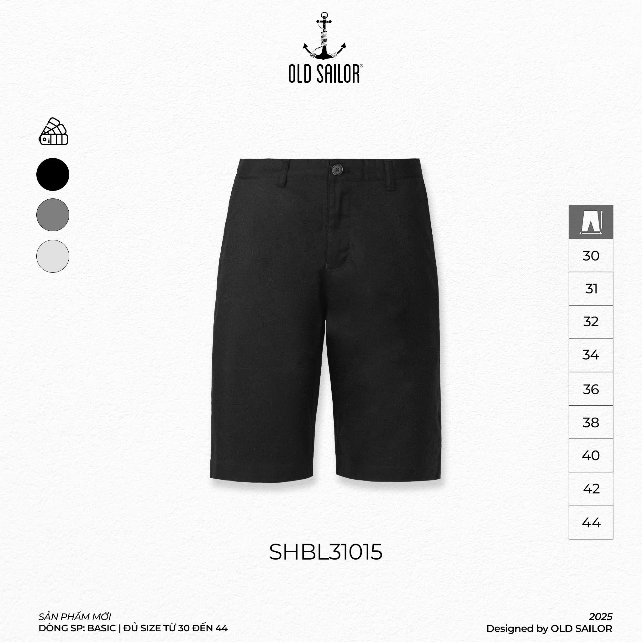  Quần Short Nam Osl Linen Short - 31015 - Bigsize upto 44 