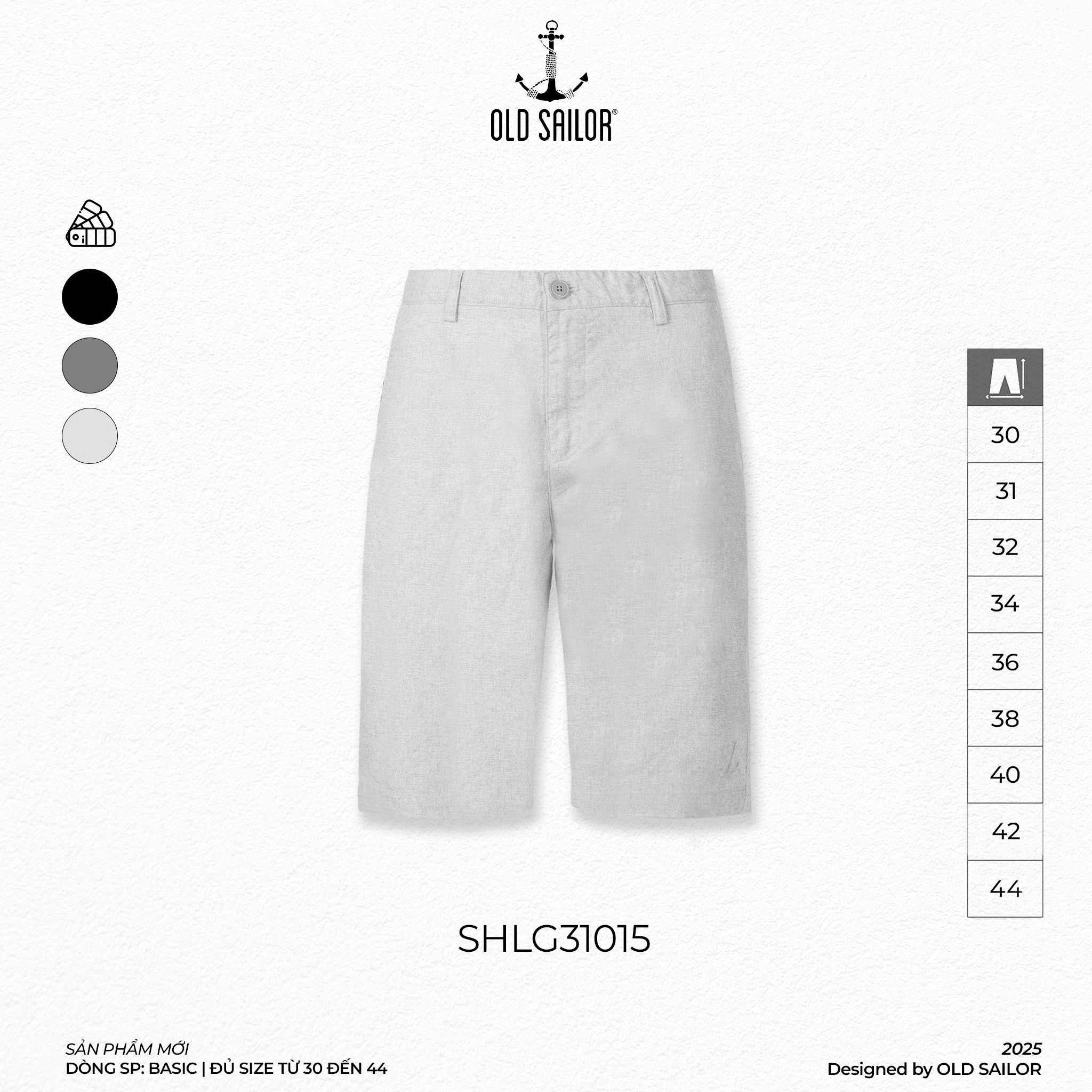  Quần Short Nam Osl Linen Short - 31015 - Bigsize upto 44 