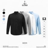  Áo Sơ Mi Nam Bamboo Premium Long Shirt - 88599 - Bigsize upto 5XL 