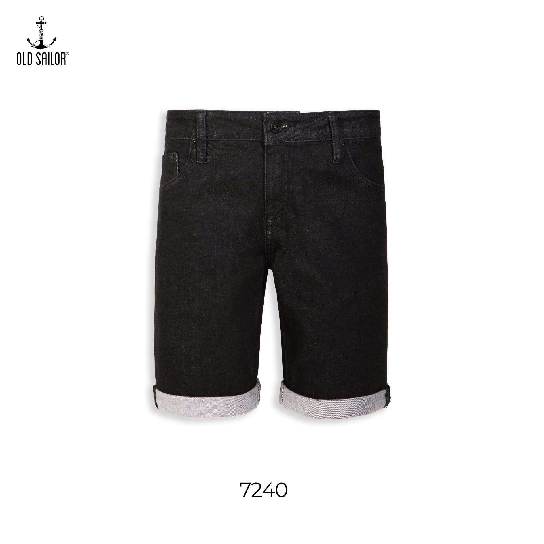  Quần Short Jeans Nam Osl Dark Short - 7240 - Bigsize upto 44 