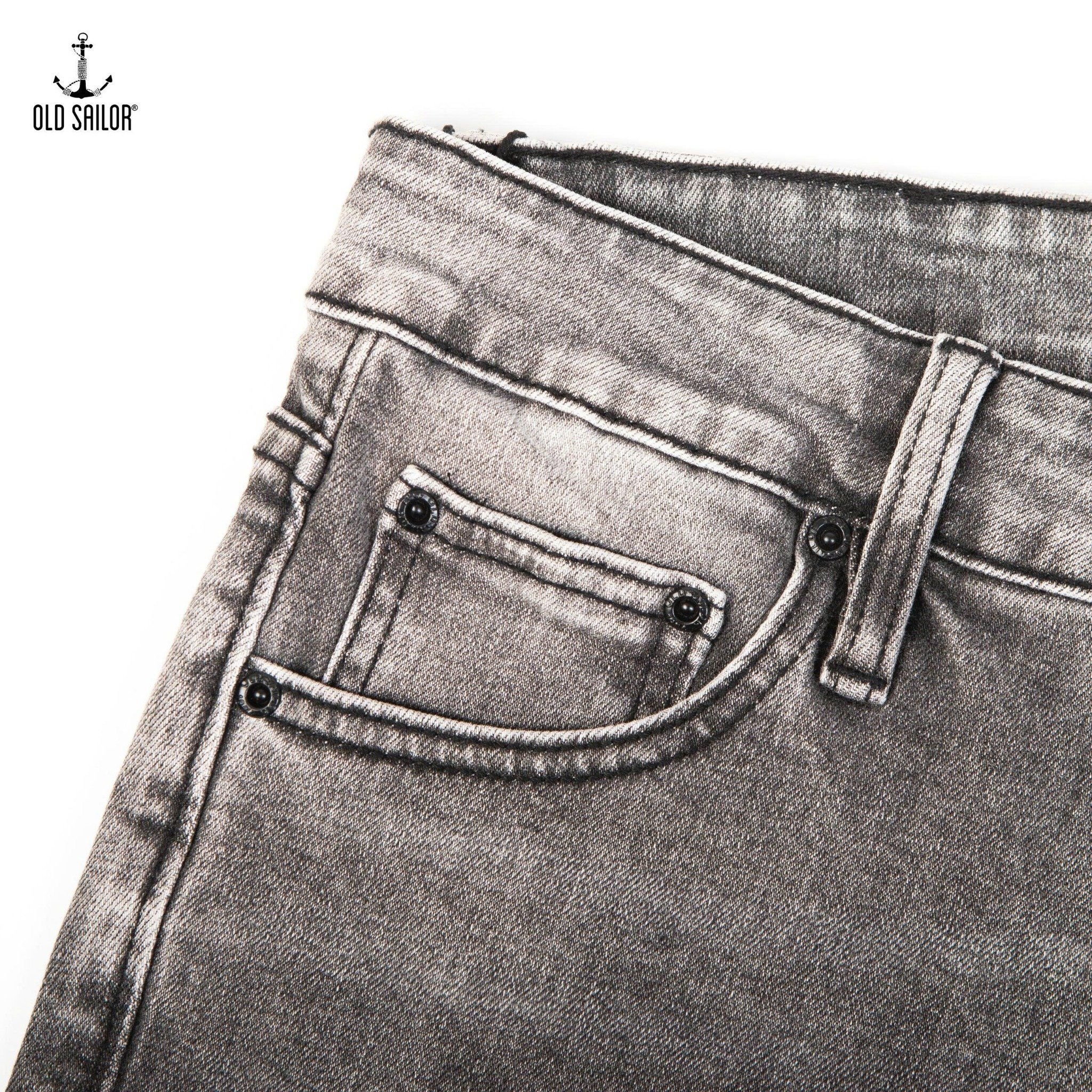  Quần Short Jeans Nam Osl Dark Short - 7238 - Bigsize upto 44 