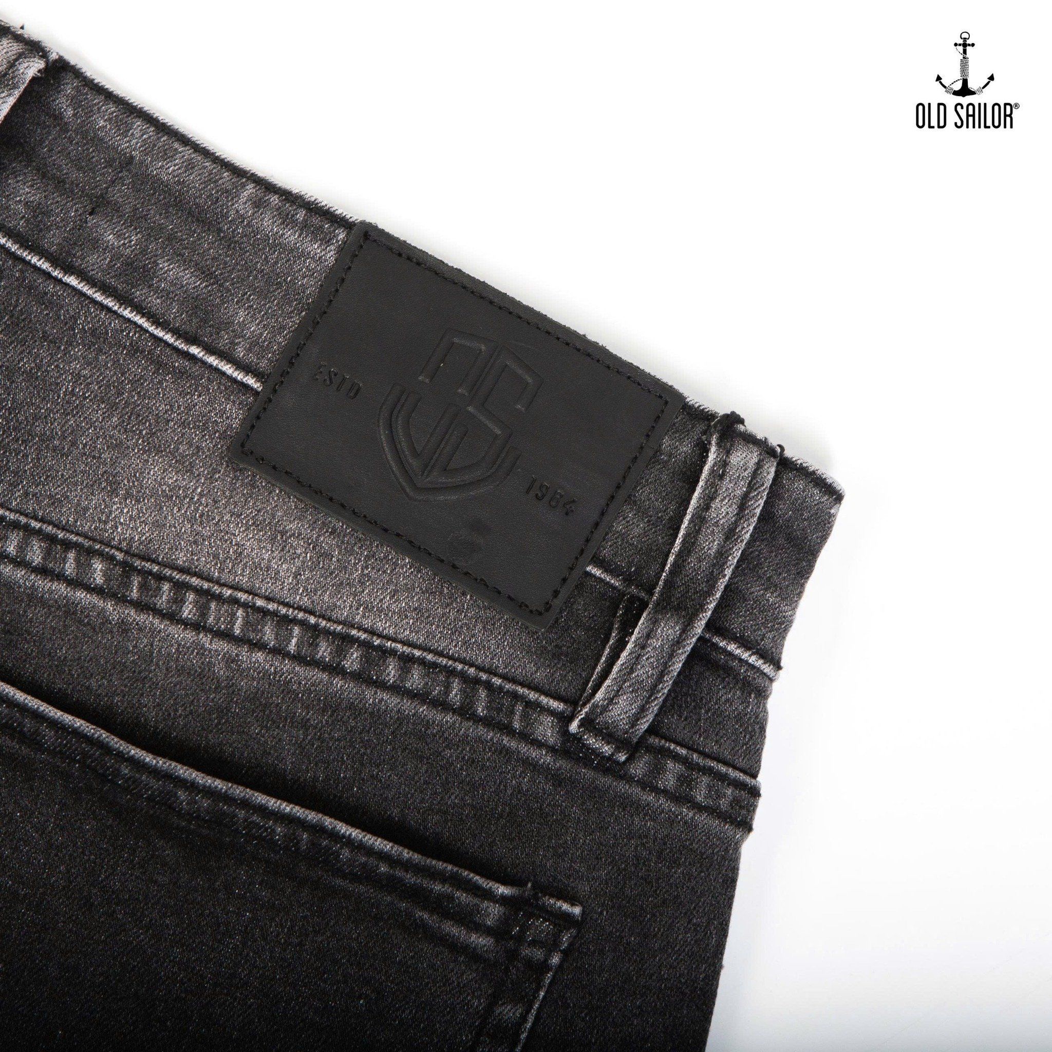 Quần Short Jeans Nam Osl Dark Short - 7236 - Bigsize upto 44 