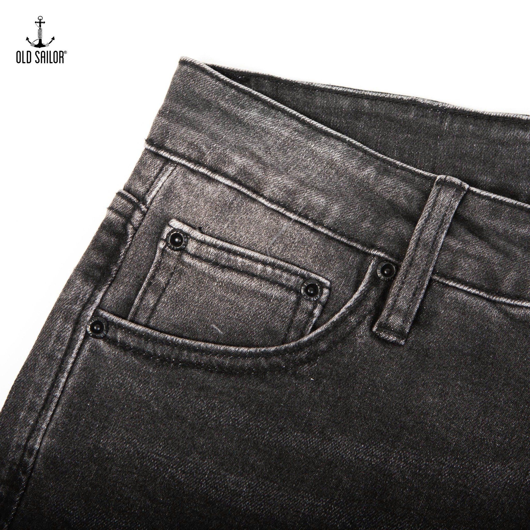  Quần Short Jeans Nam Osl Dark Short - 7236 - Bigsize upto 44 