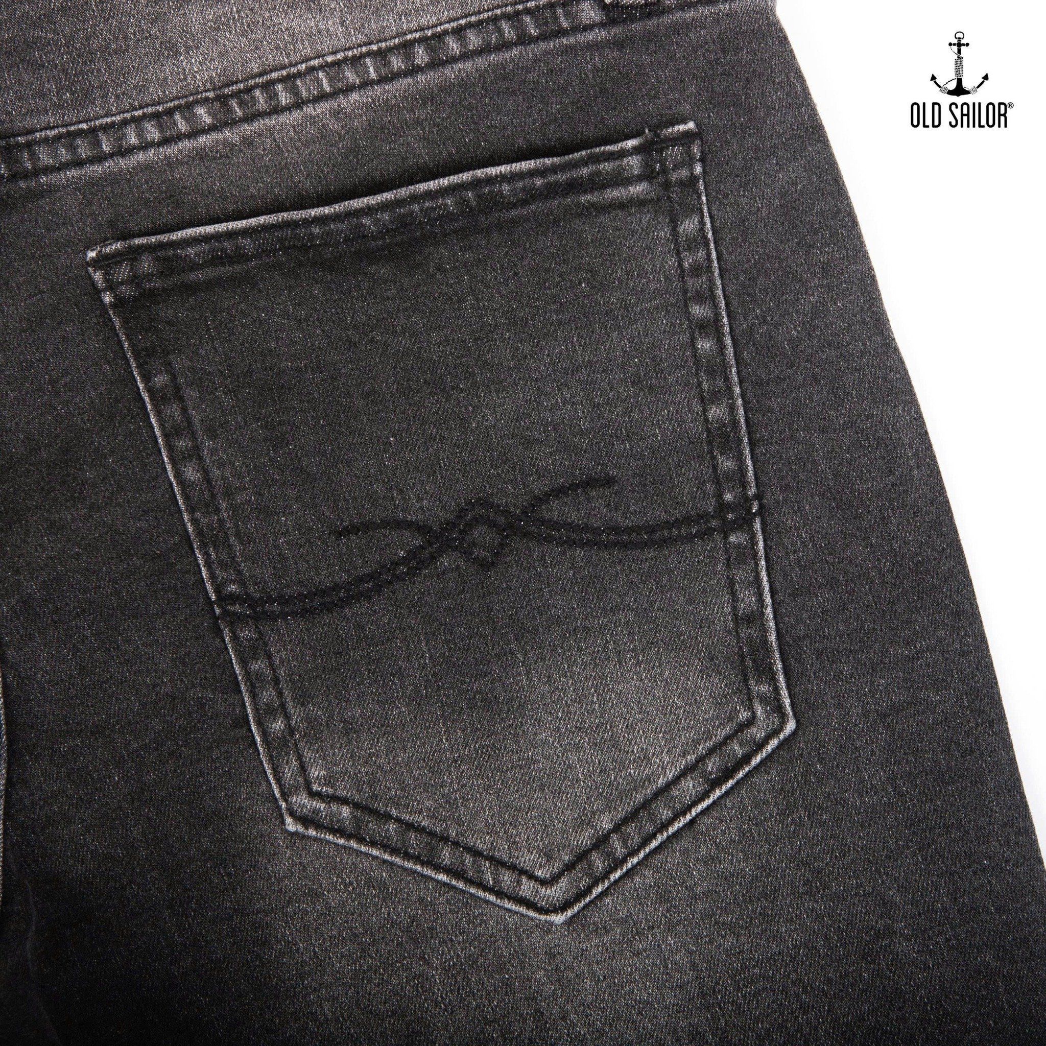  Quần Short Jeans Nam Osl Dark Short - 7236 - Bigsize upto 44 