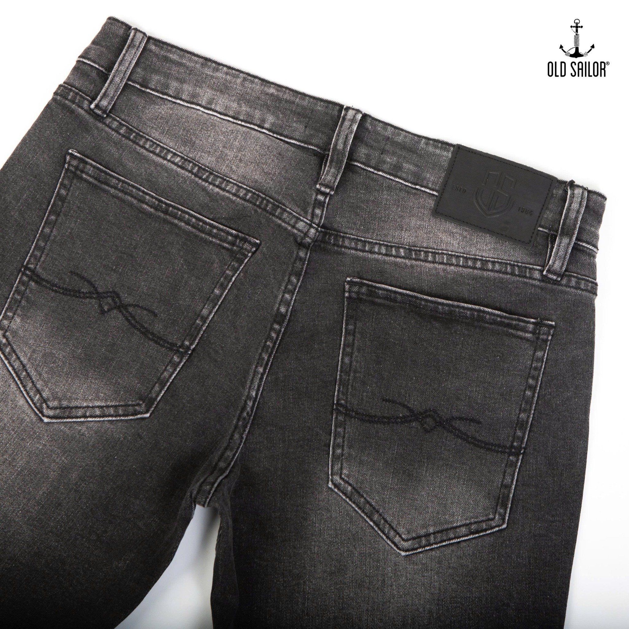  Quần Short Jeans Nam Osl Dark Short - 7236 - Bigsize upto 44 
