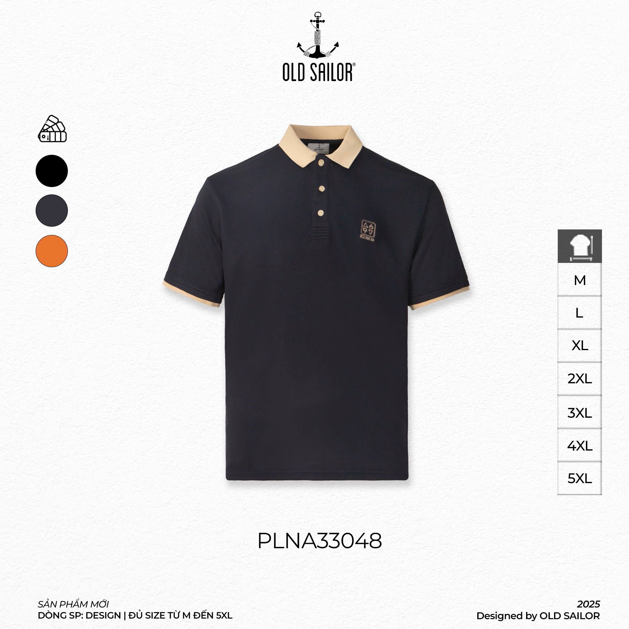  Áo Polo Nam Osl Stamp Polo - 33048 - Bigsize upto 5XL 