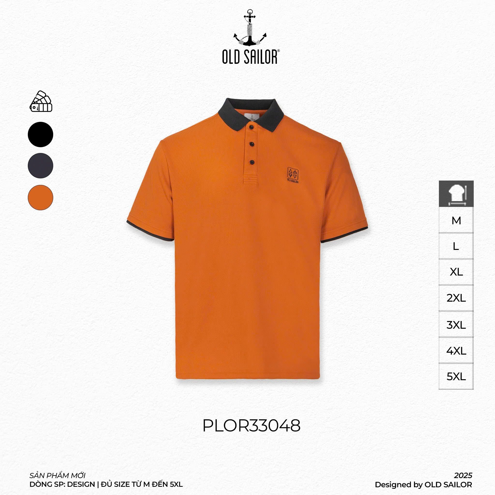  Áo Polo Nam Osl Stamp Polo - 33048 - Bigsize upto 5XL 