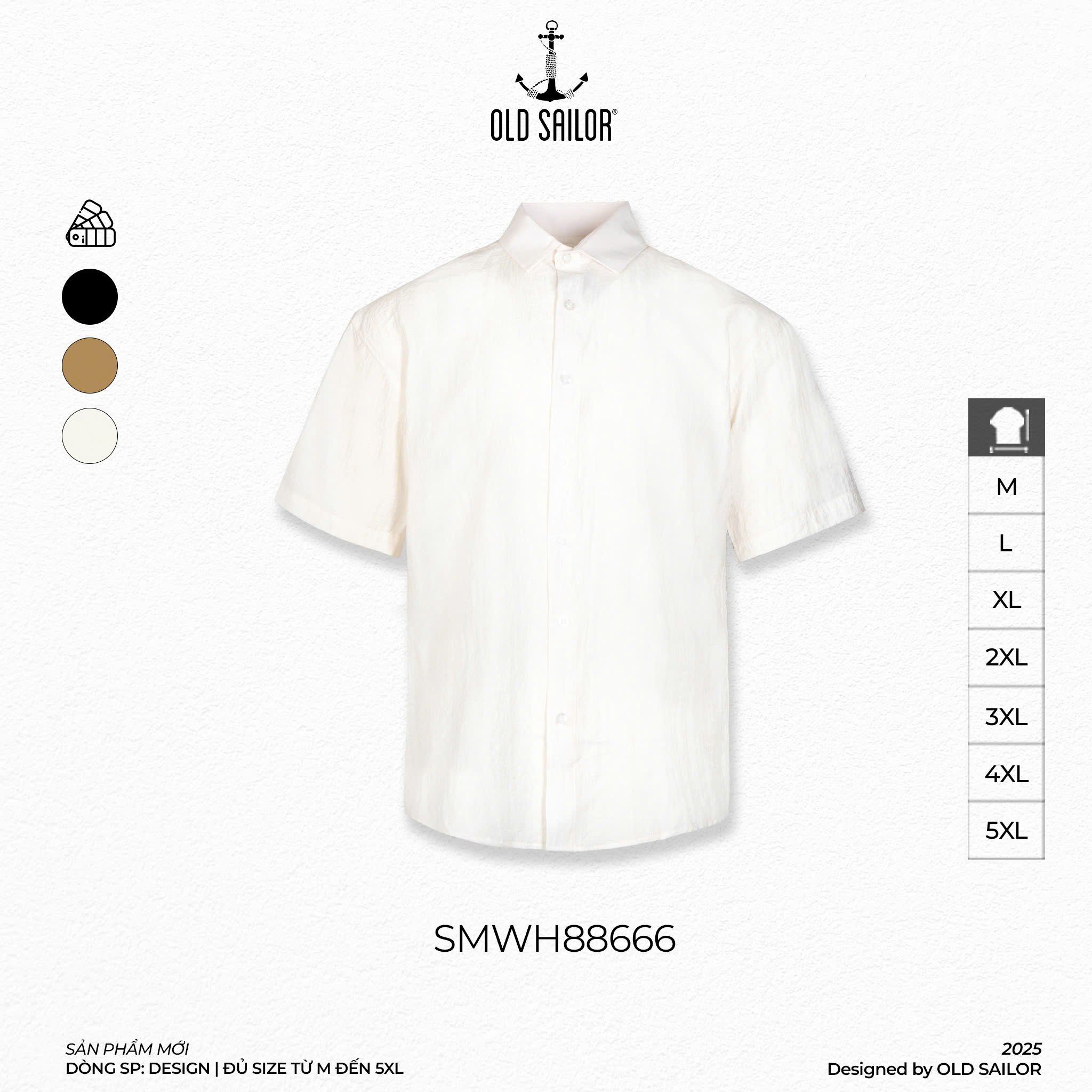 Áo Sơ Mi Osl Premium Seersucker Shirts - 88666 - Bigsize upto 5XL 
