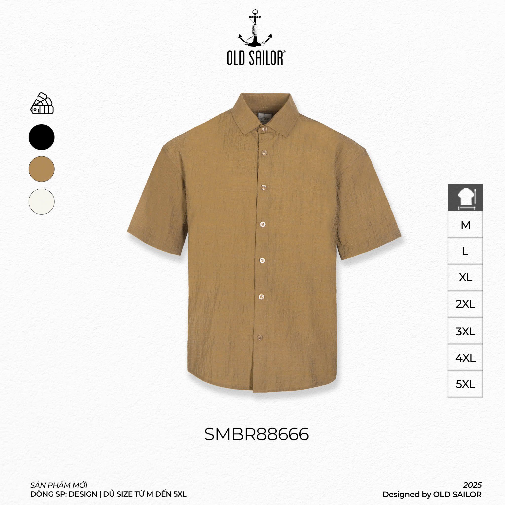  Áo Sơ Mi Osl Premium Seersucker Shirts - 88666 - Bigsize upto 5XL 