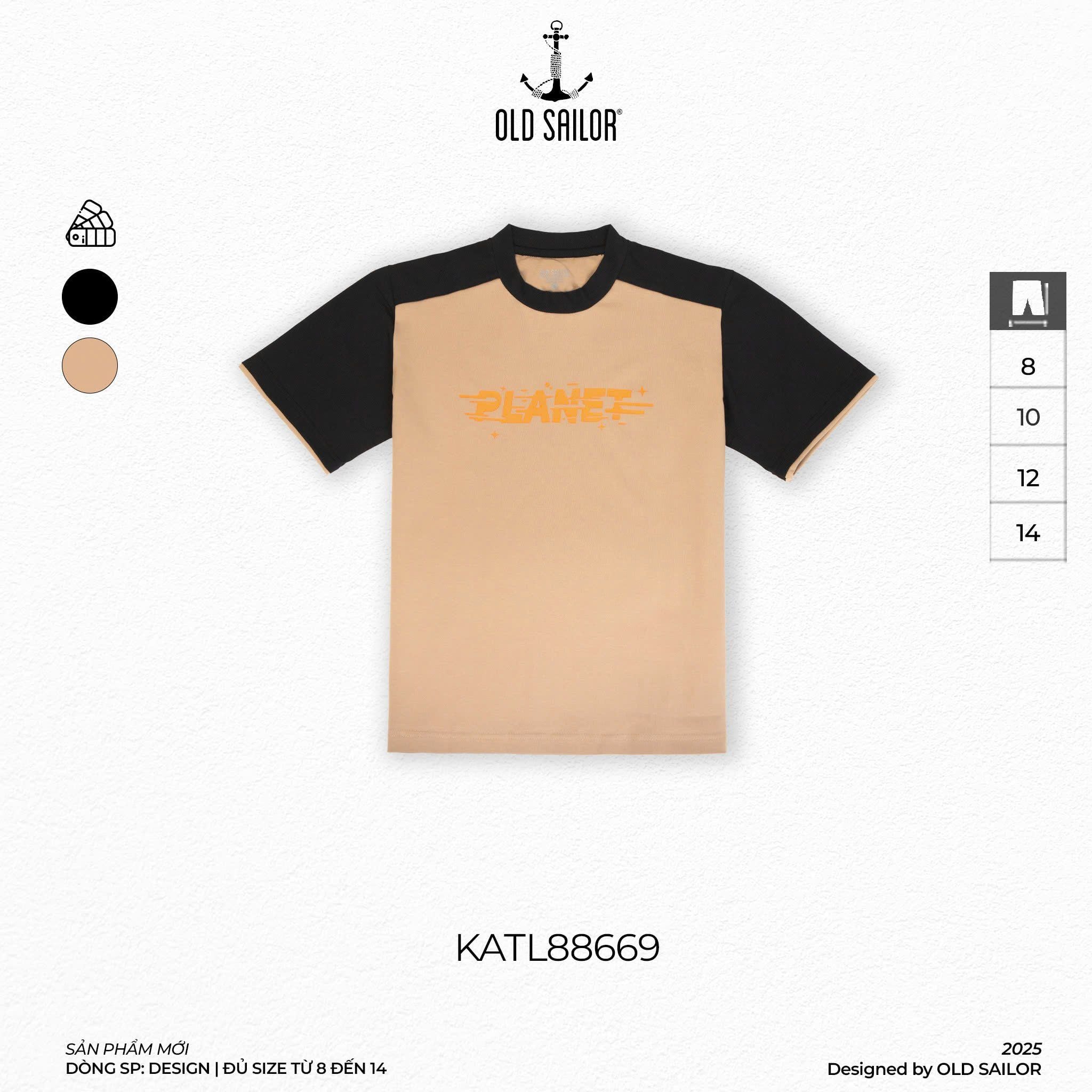  Áo Thun Trẻ Em Osl Planet Kids Tee - 88669 