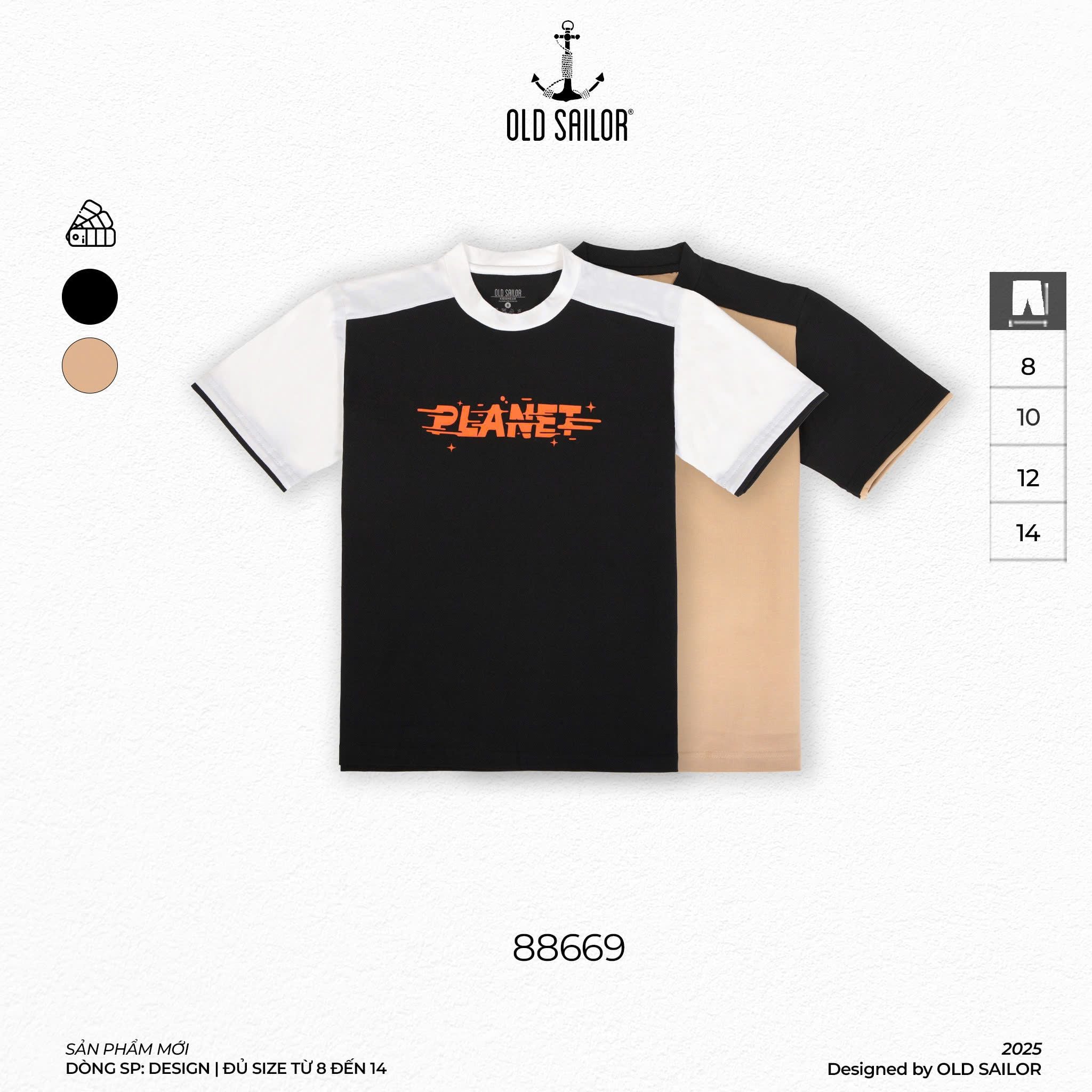  Áo Thun Trẻ Em Osl Planet Kids Tee - 88669 