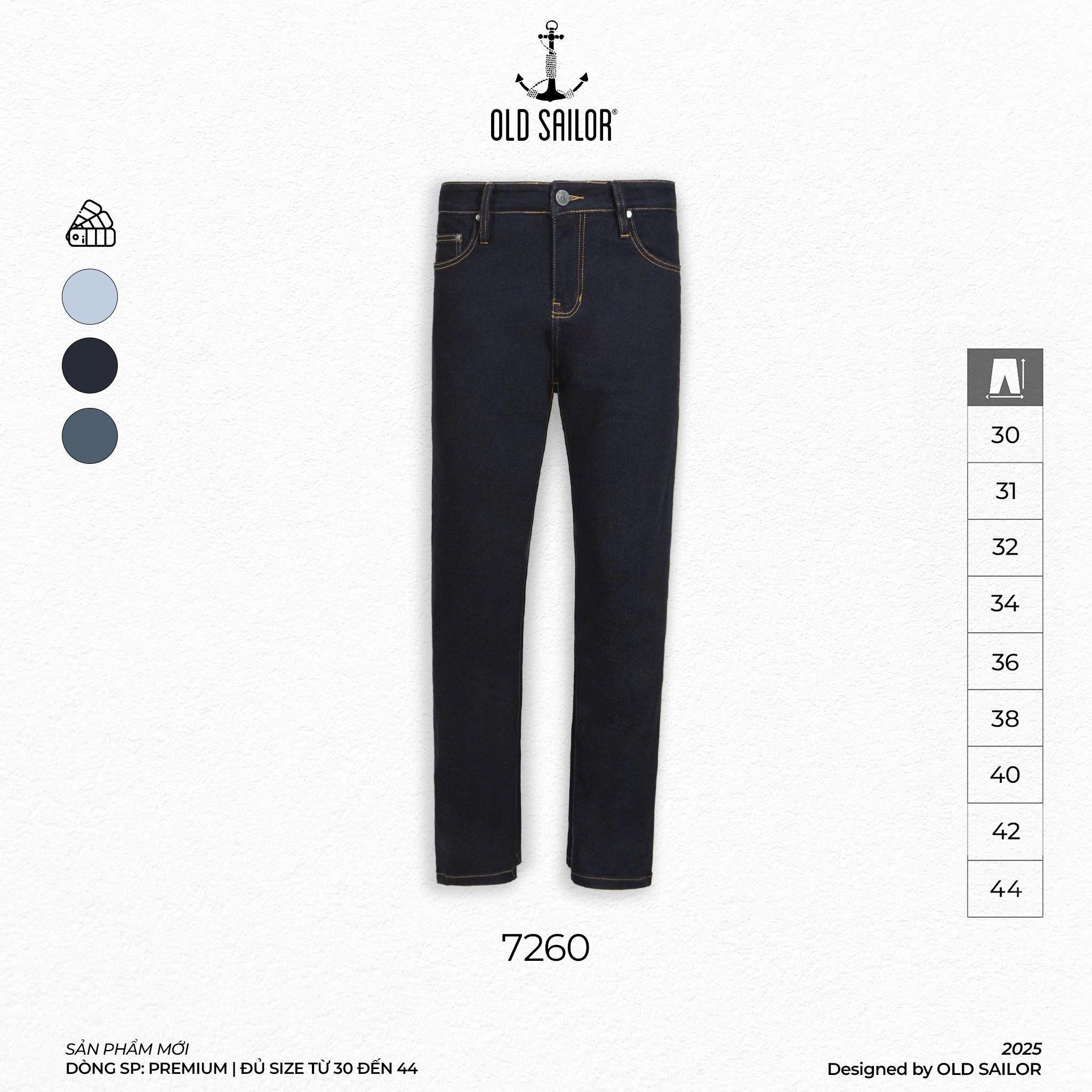  Quần Osl Slim Premium Jeans - 7260 