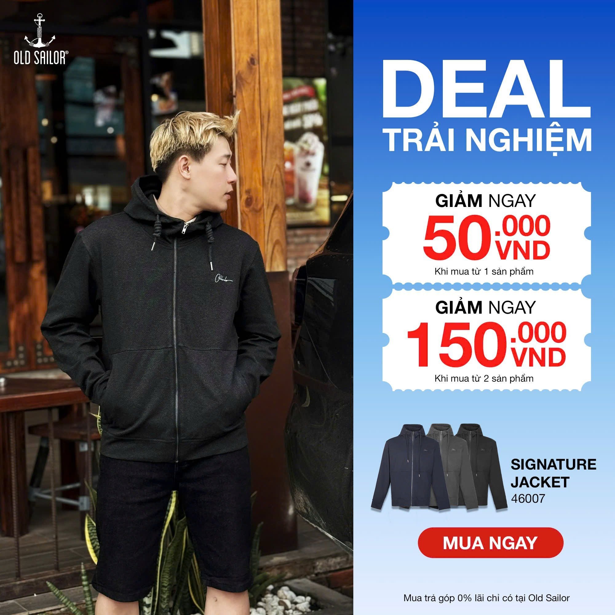  Áo khoác Osl Signature Jacket - 46007 - Bigsize upto 5XL 