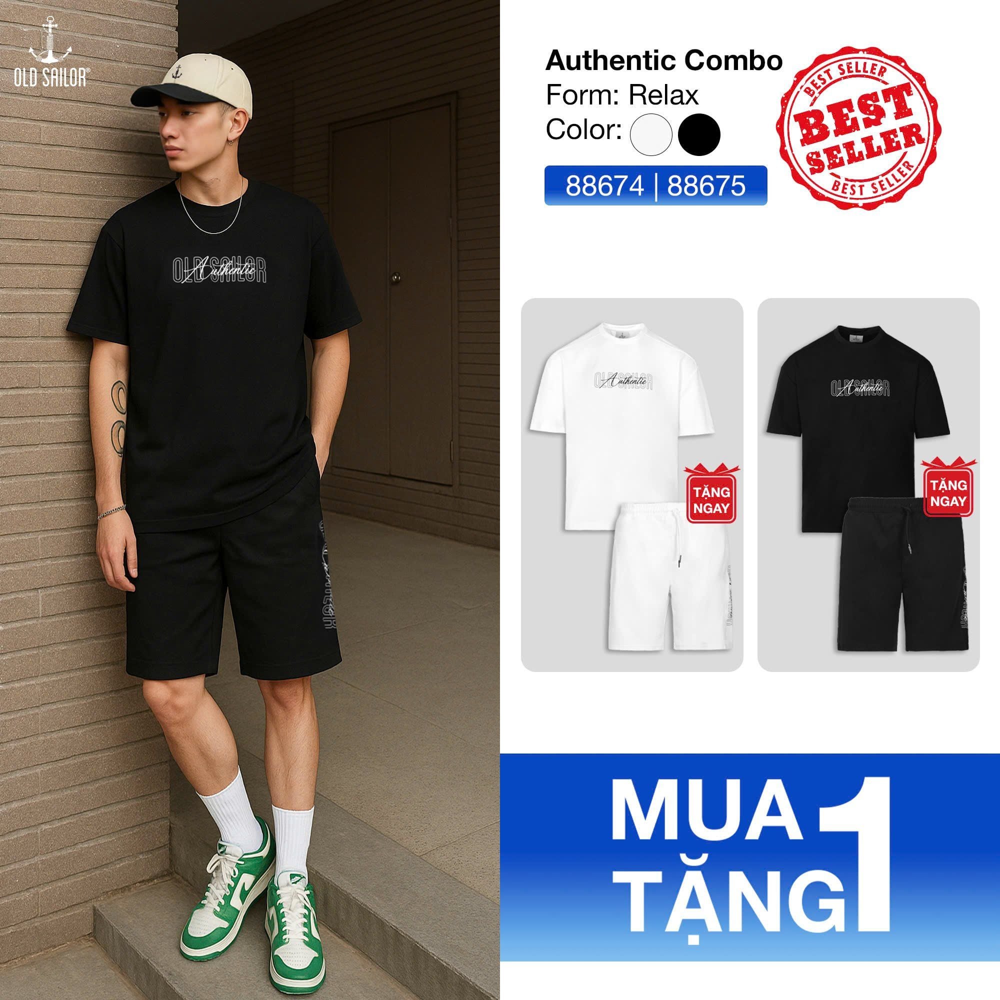  Áo Thun Osl Authentic Tee - 88674 