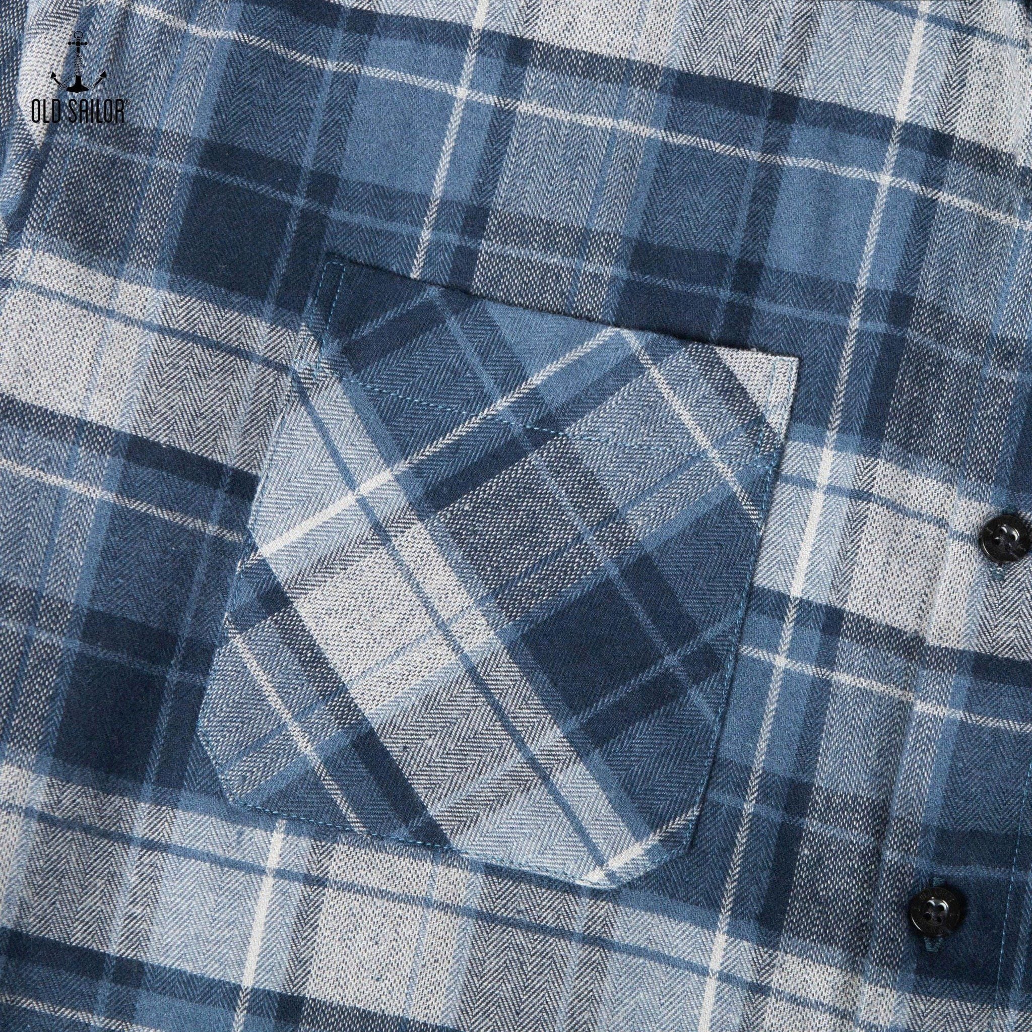  Áo Sơ Mi Osl Flannel Long Shirt - 88677 - Bigsize Upto 140KG 