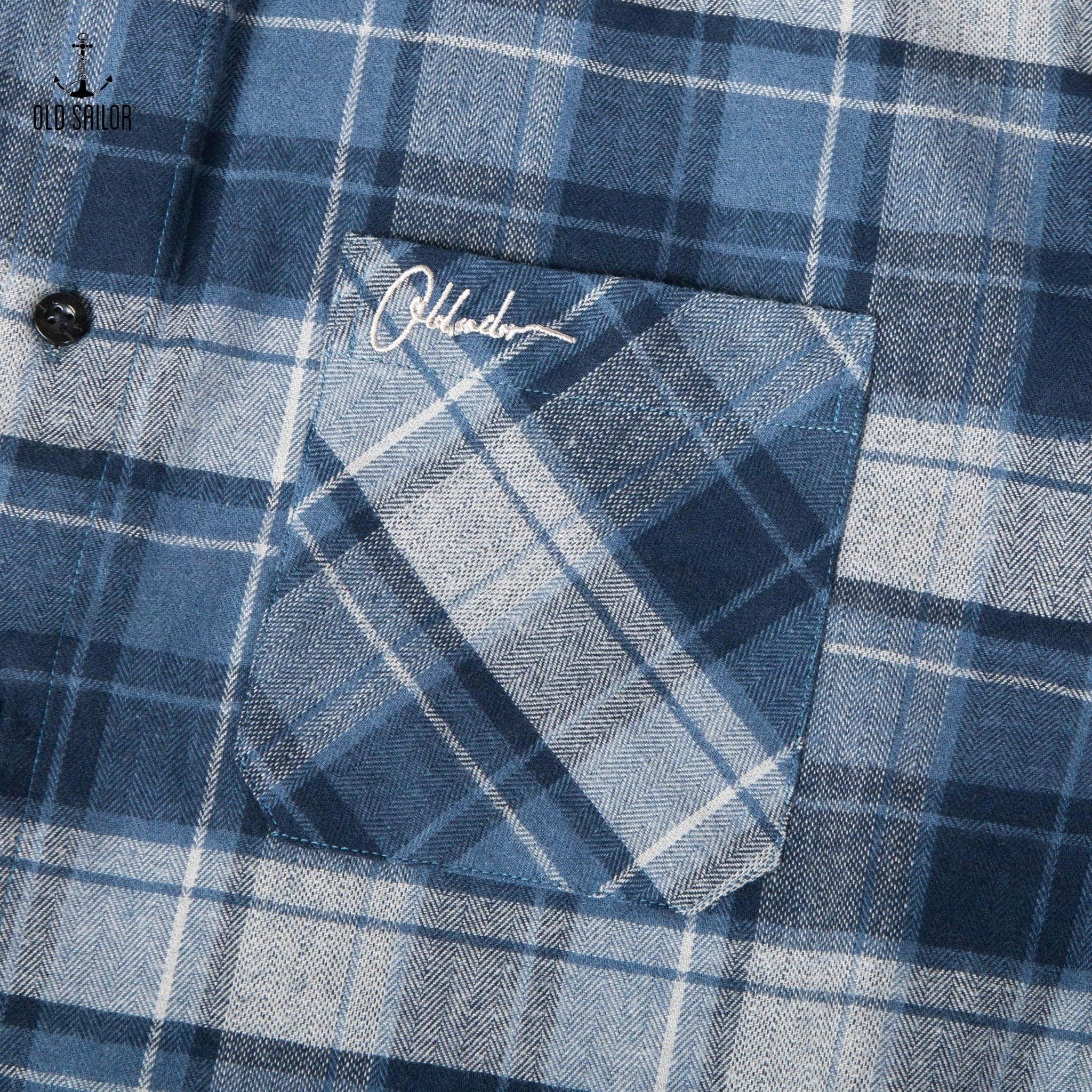  Áo Sơ Mi Osl Flannel Long Shirt - 88677 - Bigsize Upto 140KG 