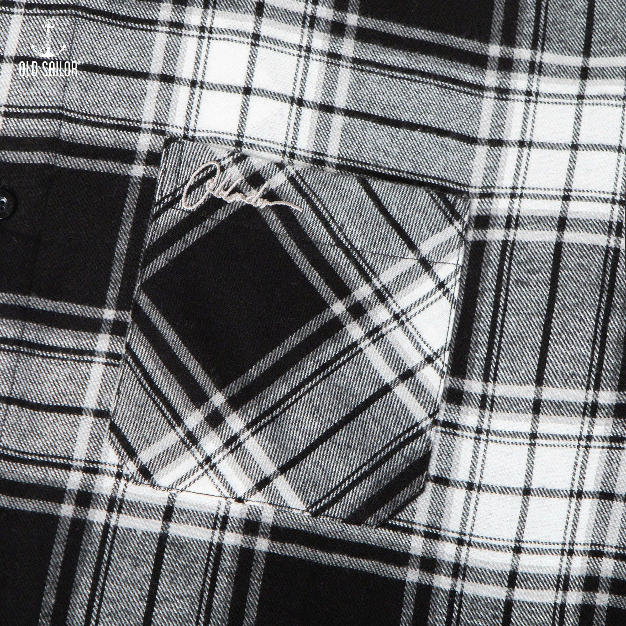  Áo Sơ Mi Osl Flannel Long Shirt - 88677 - Bigsize Upto 140KG 