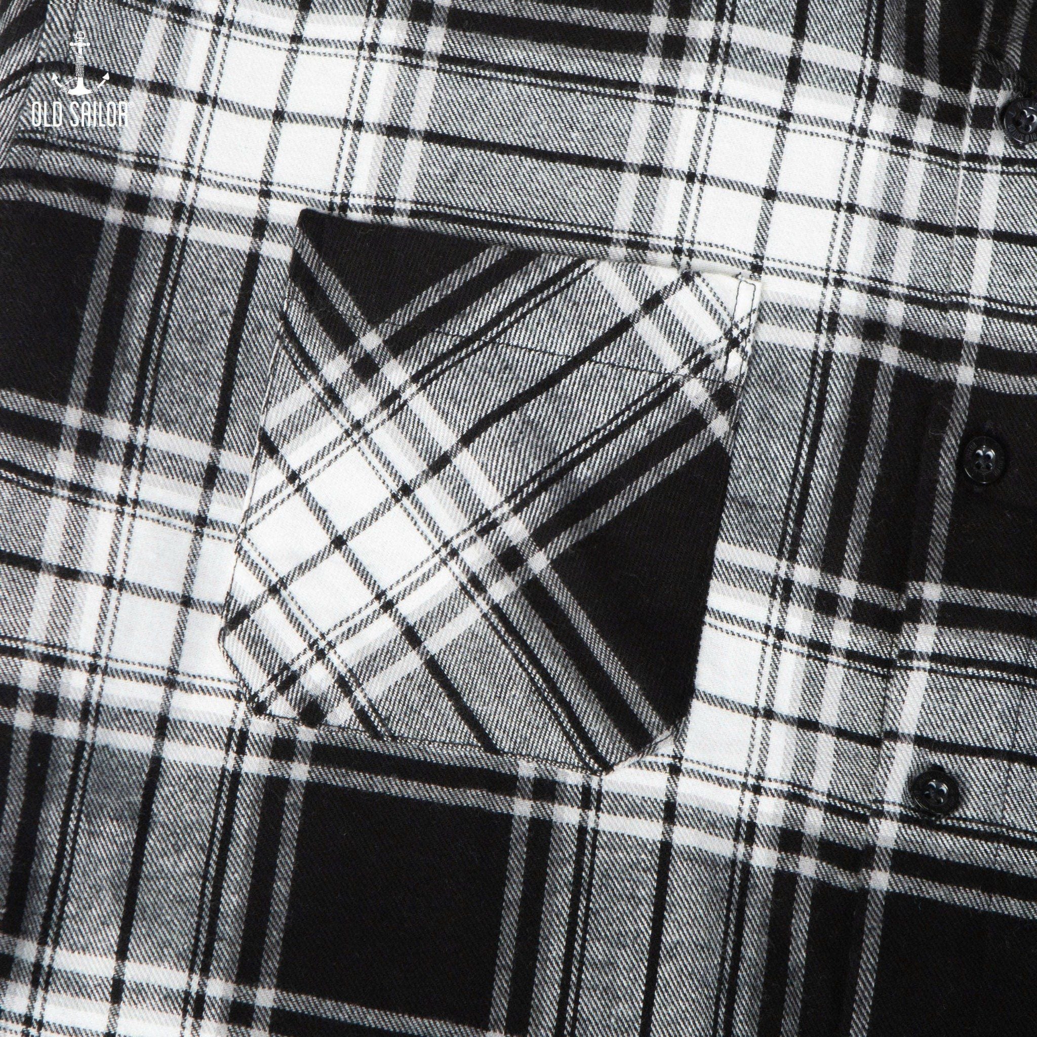  Áo Sơ Mi Osl Flannel Long Shirt - 88677 - Bigsize Upto 140KG 