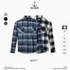  Áo Sơ Mi Osl Flannel Long Shirt - 88677 - Bigsize Upto 140KG 