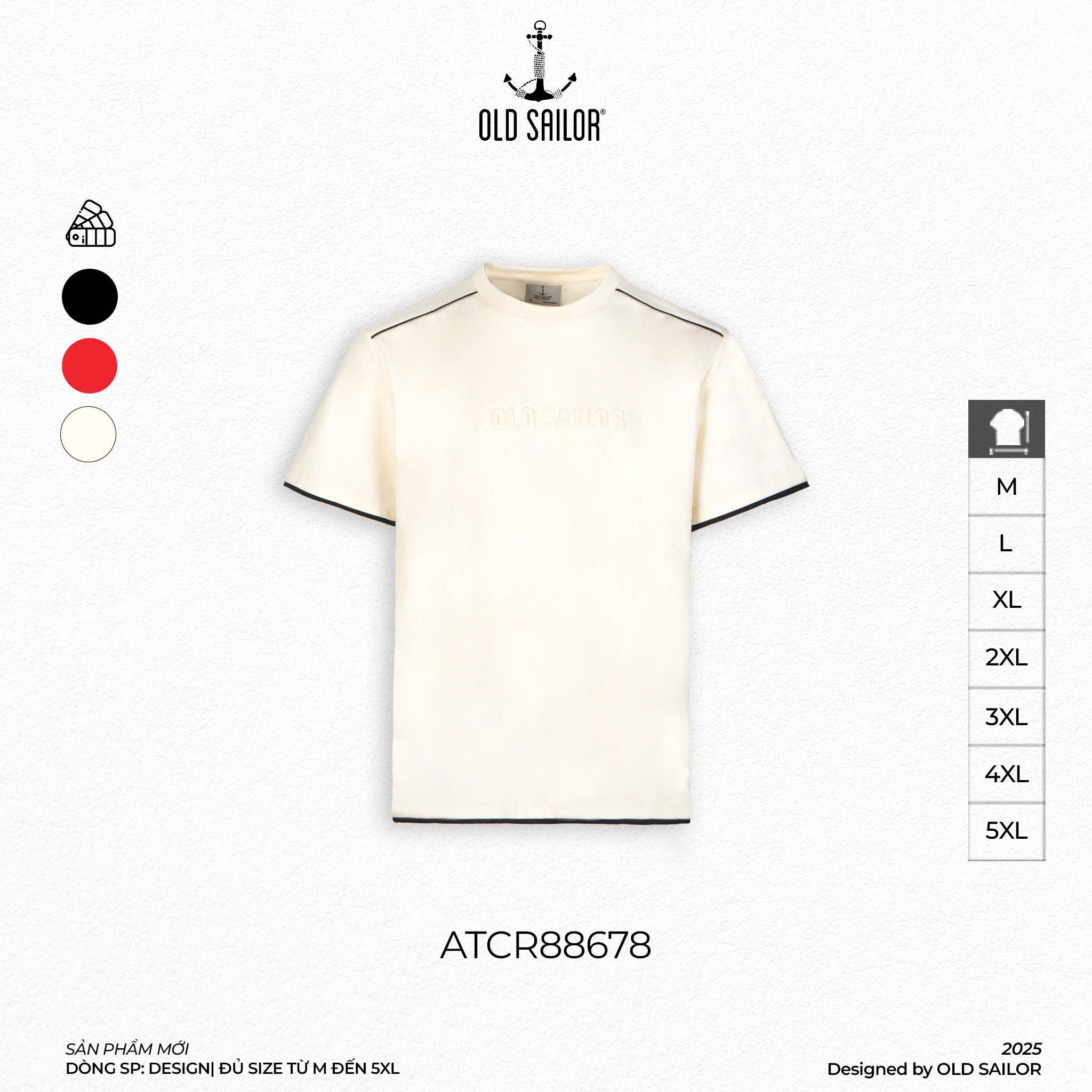  Áo thun Osl Enoise Tee - 88678 - Bigsize Upto 140KG 