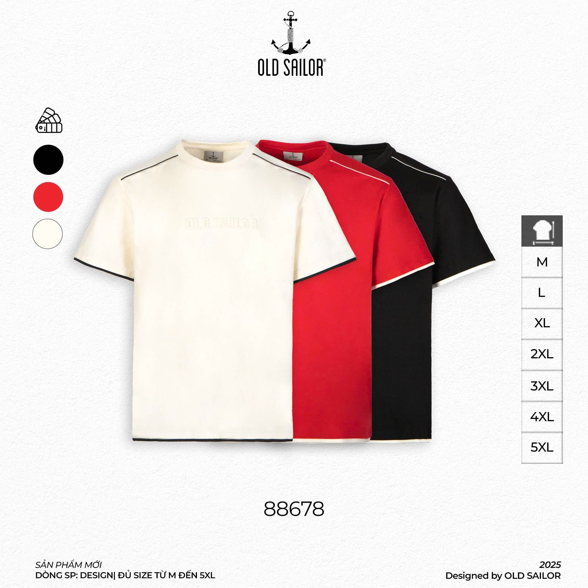  Áo thun Osl Enoise Tee - 88678 - Bigsize Upto 140KG 