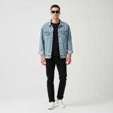  Quần Jeans - Iron Deep Black Premium Jeans - Form Straight - 7330 