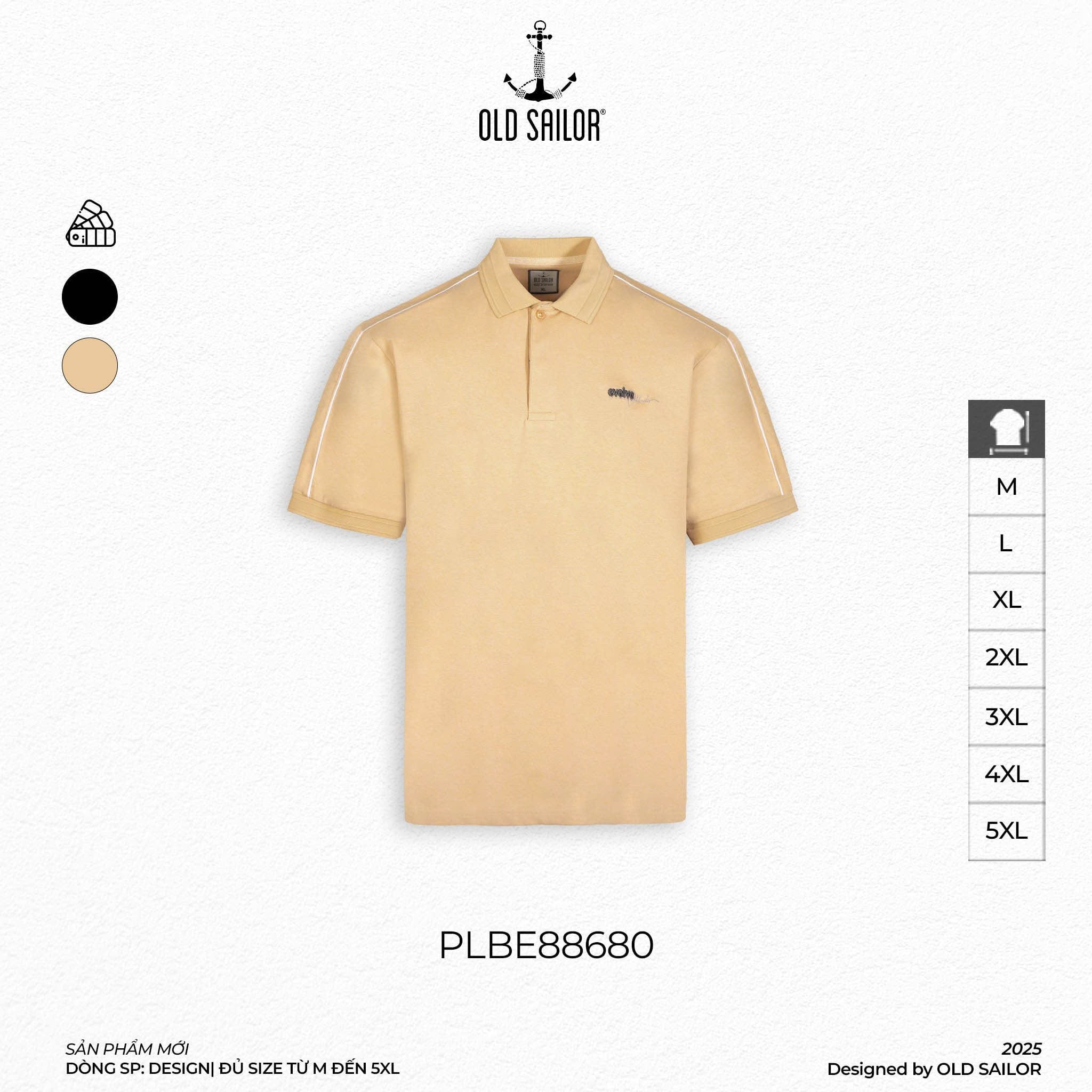  Áo Polo Osl Evolve Polo - 88680 - Bigsize Upto 140KG 