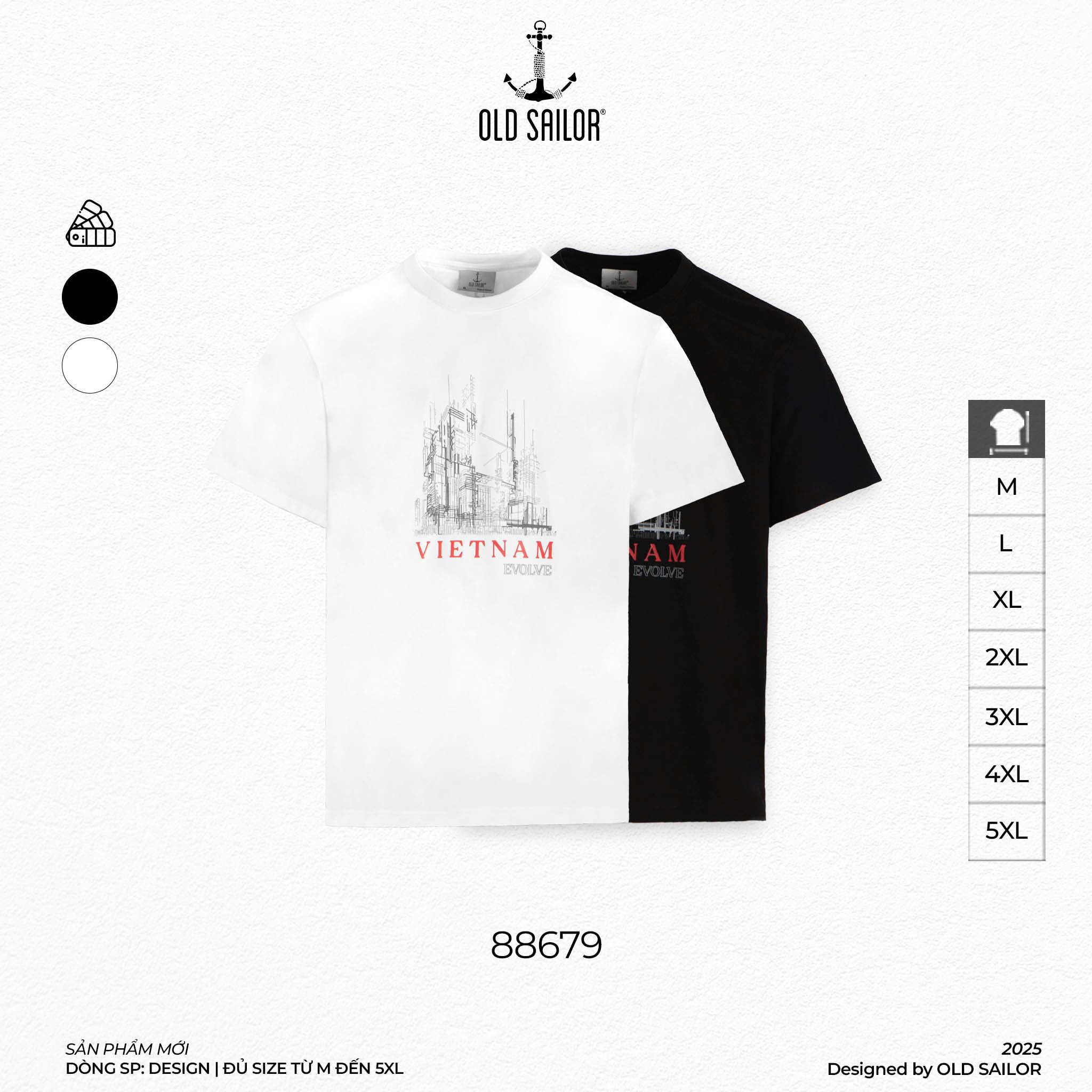  Áo Thun Osl Eve Tee - 88679 - Bigsize Upto 140KG 