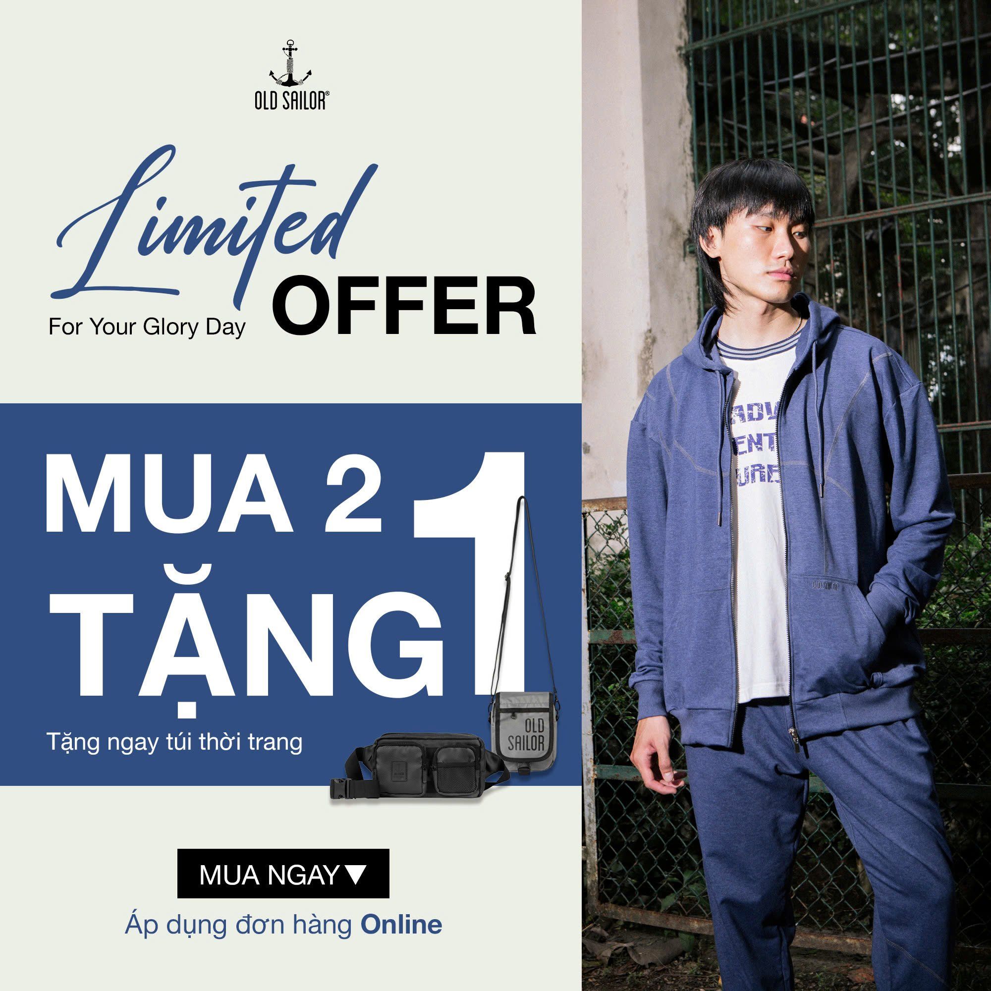  Áo Hoodies Adventure Old Sailor - HDLD88620 - Bigsize Upto 140KG 