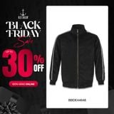  Áo Khoác Nam Ticke Bomber Lót Lông Old Sailor - BBDE44648 - Big size upto 4XL 