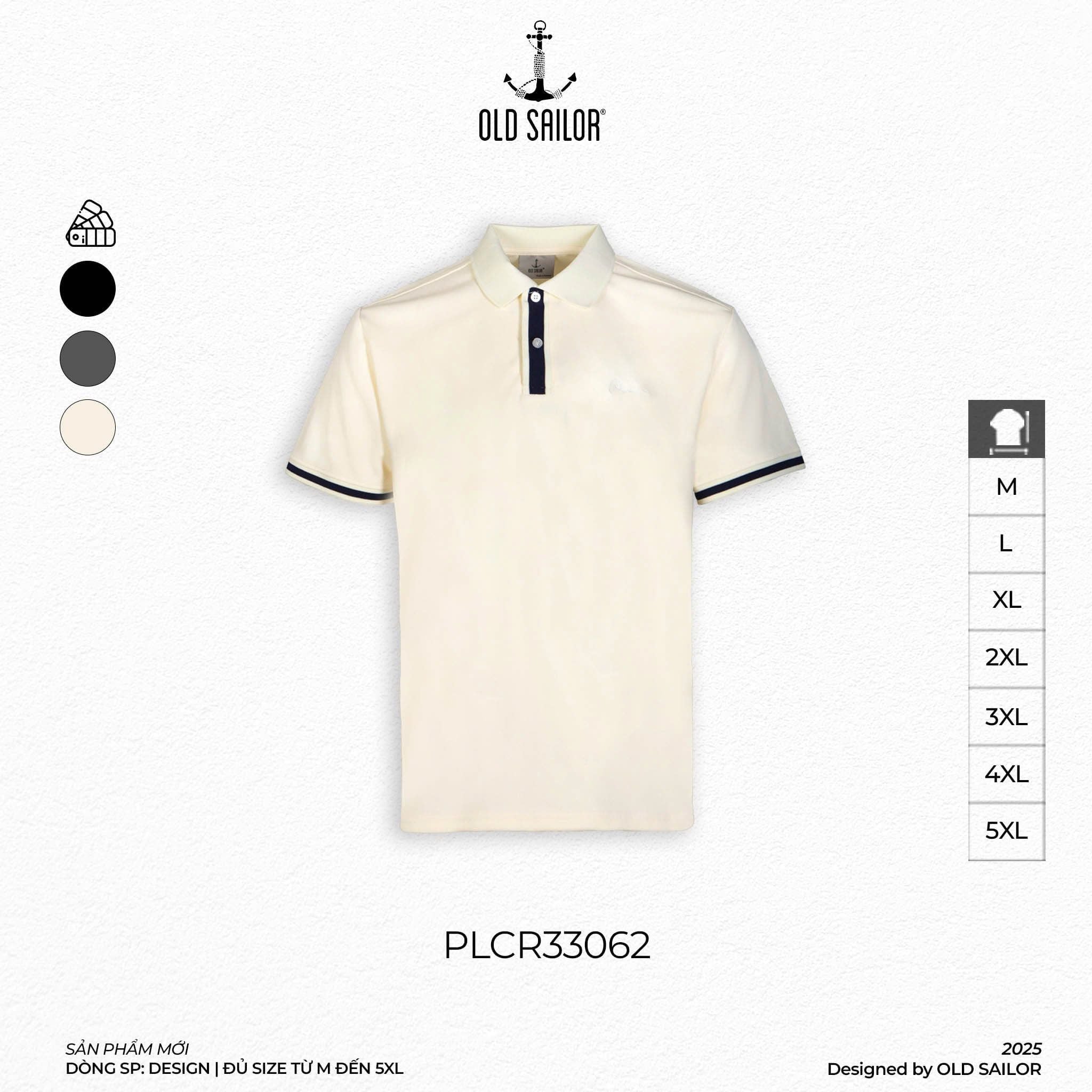  Áo Osl Eline Polo - 33062 - Bigsize Upto 140KG 