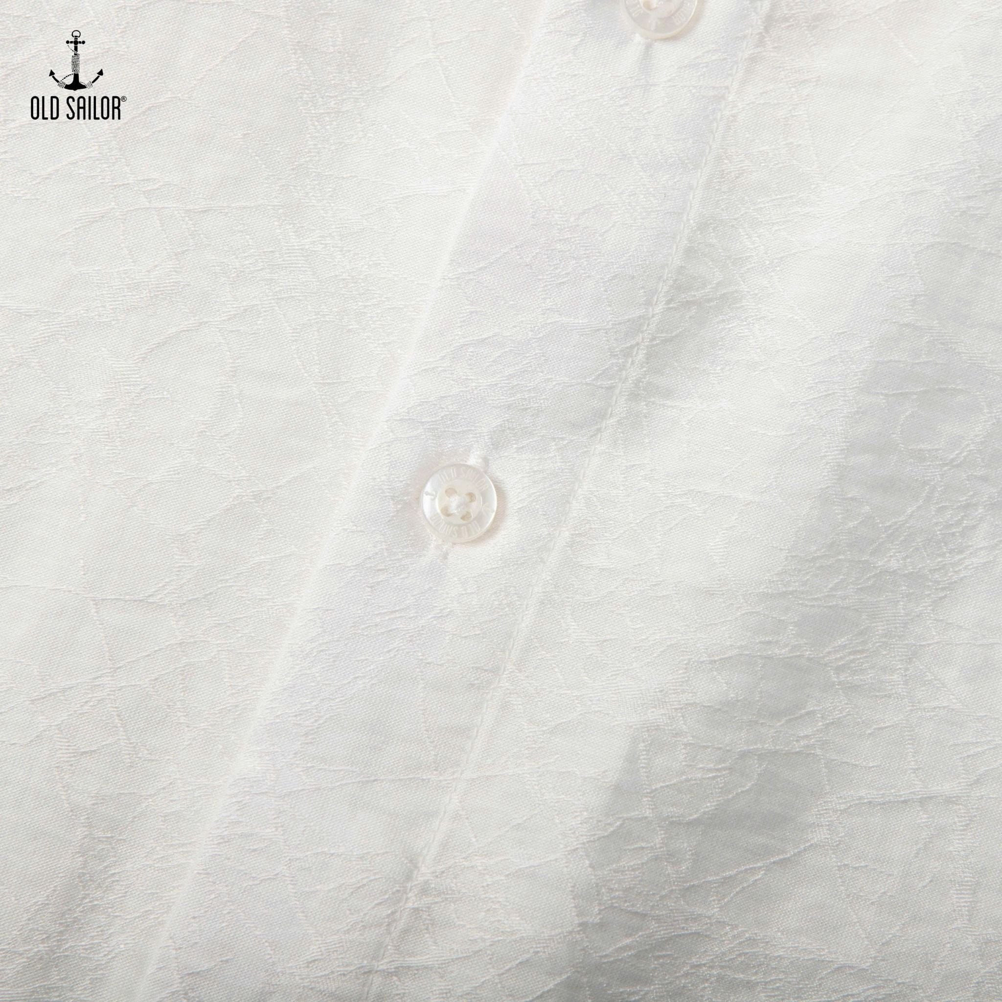  Áo Sơ Mi Nam Osl Premium Crinkle Seersucker Shirt - 88680 - Bigsize Upto 140KG 