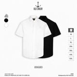  Áo Sơ Mi Nam Osl Premium Crinkle Seersucker Shirt - 88680 - Bigsize Upto 140KG 