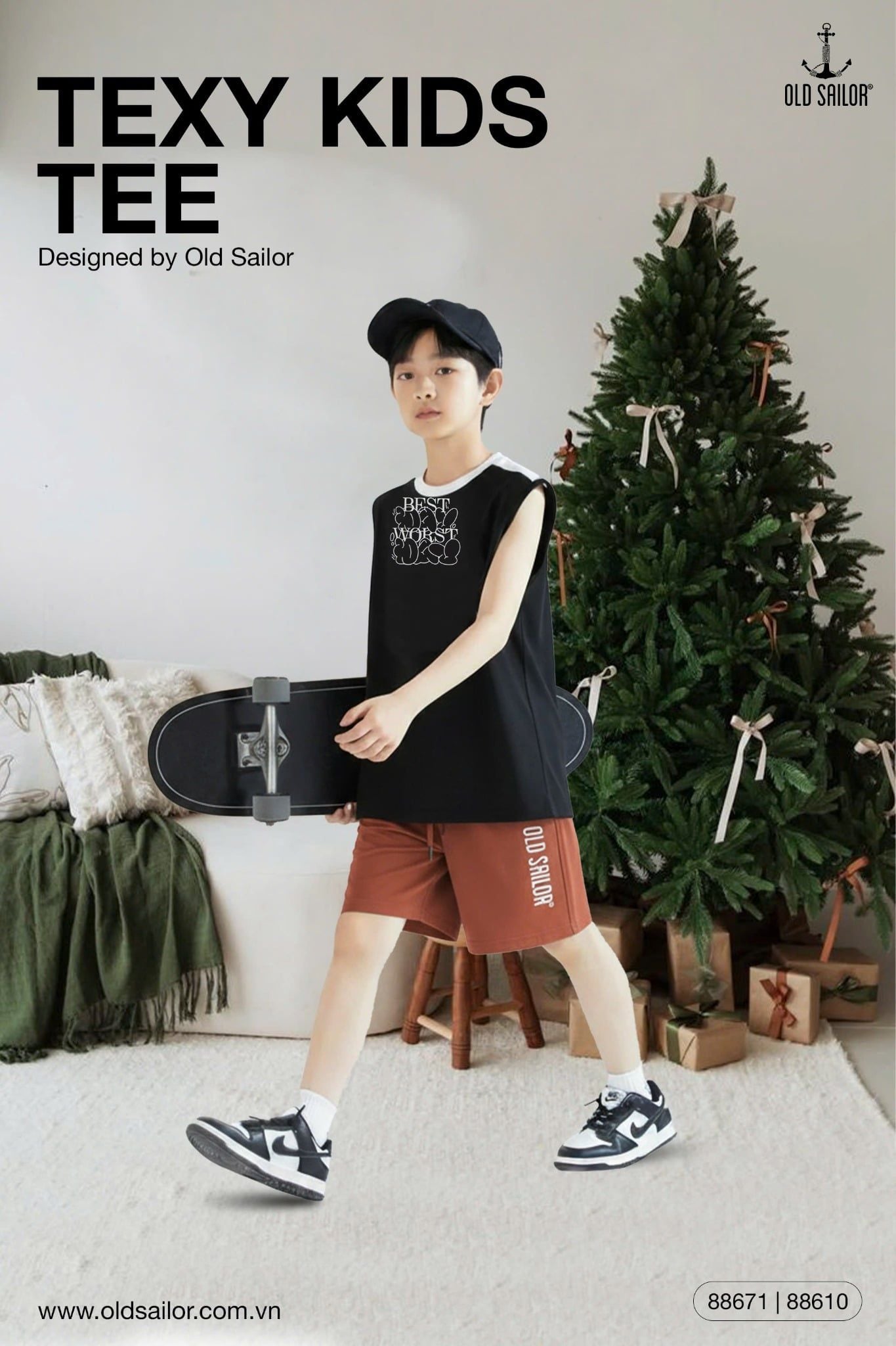  Áo Trẻ Em Osl Texy Kids - 88671 - Size 8 đến 14 