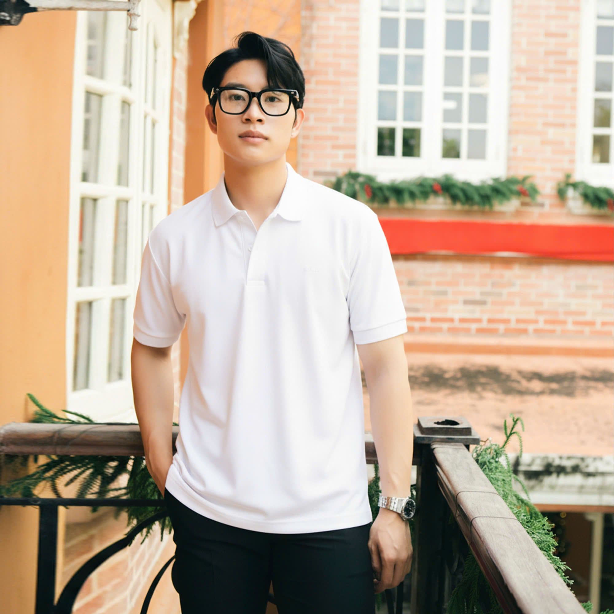  Áo Polo Nam Vải Coffee Old Sailor - PLWH88642- Big Size Upto 5XL 