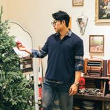  Áo Polo Nam Vải Coffee Old Sailor - PLNA88642 - Big Size Upto 5XL 