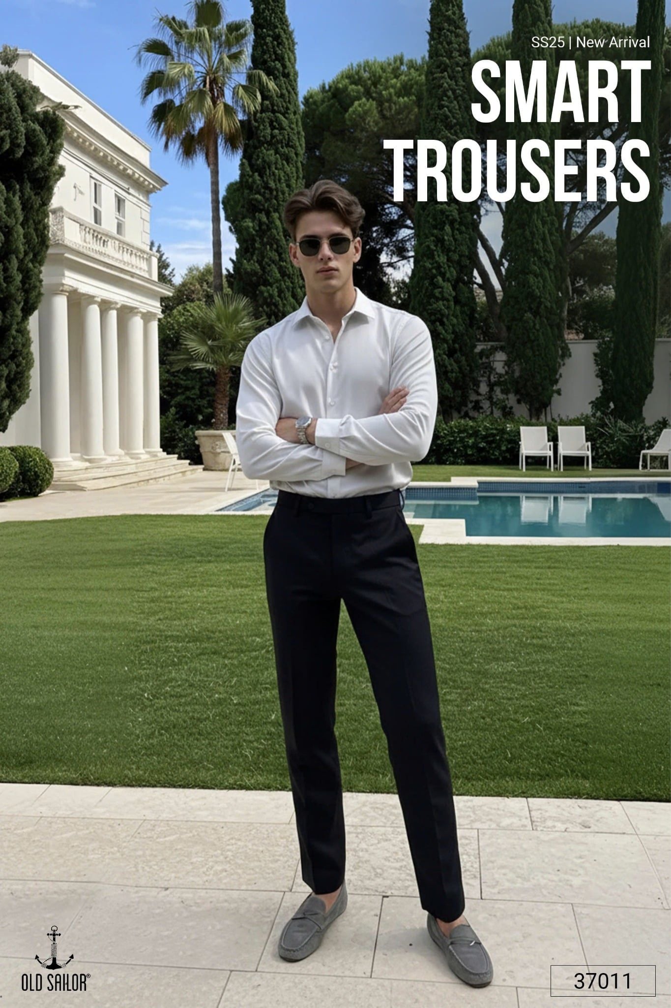  Quần Tây Nam Osl Smart Trousers - 37011 - Bigsize Upto 140KG 