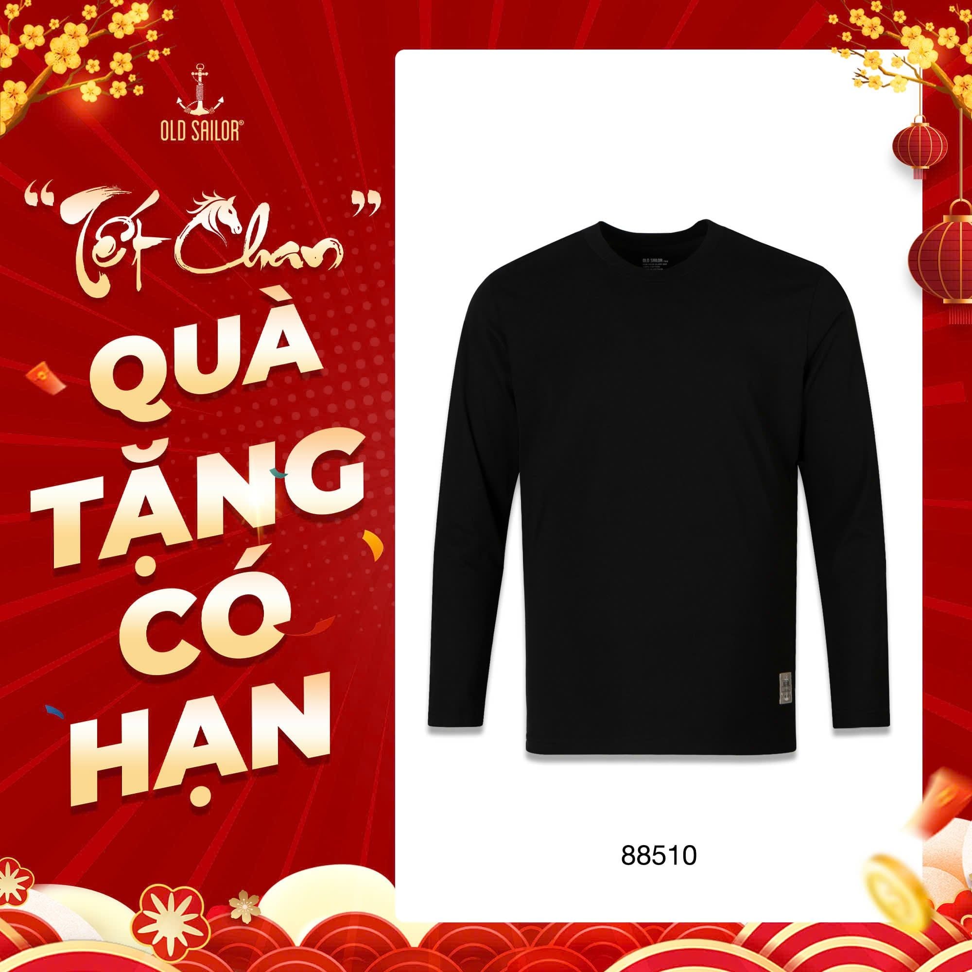  Áo Thun Tay Dài Old Sailor - ATDE88510 - Big size upto 5XL 